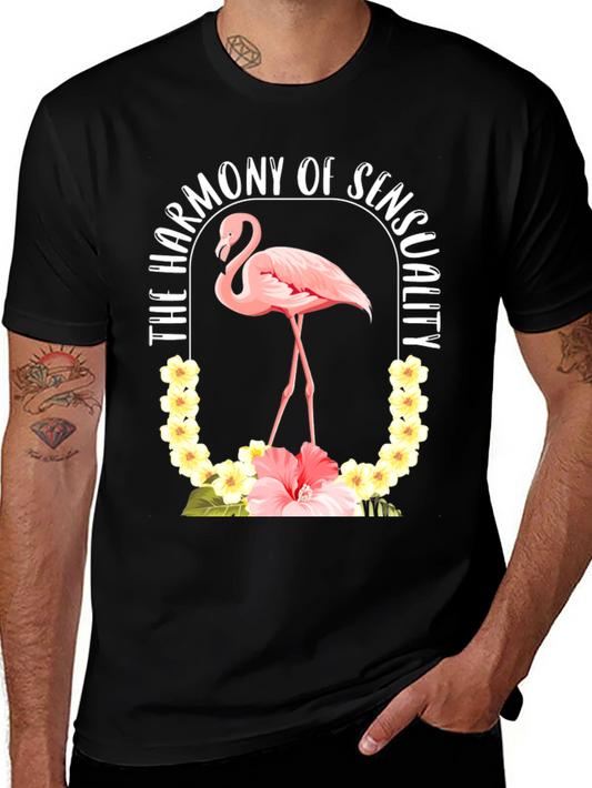 Flamingo Sensuality Graphic Tee