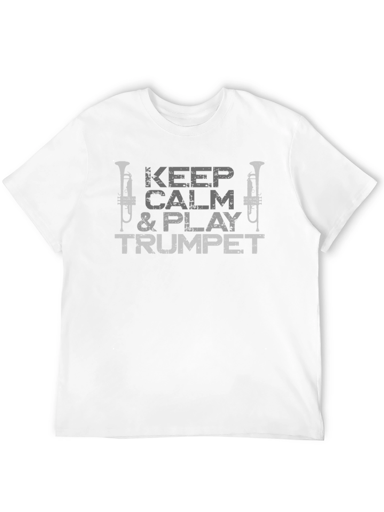 Keep Calm & Play Trumpet Graphic Tee