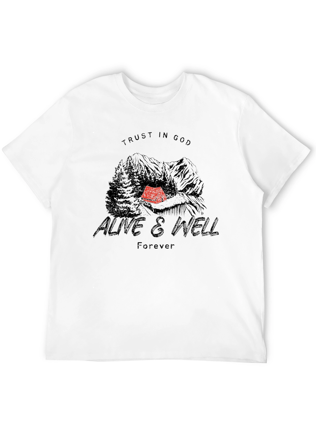 Trust in God Alive & Well Graphic Tee
