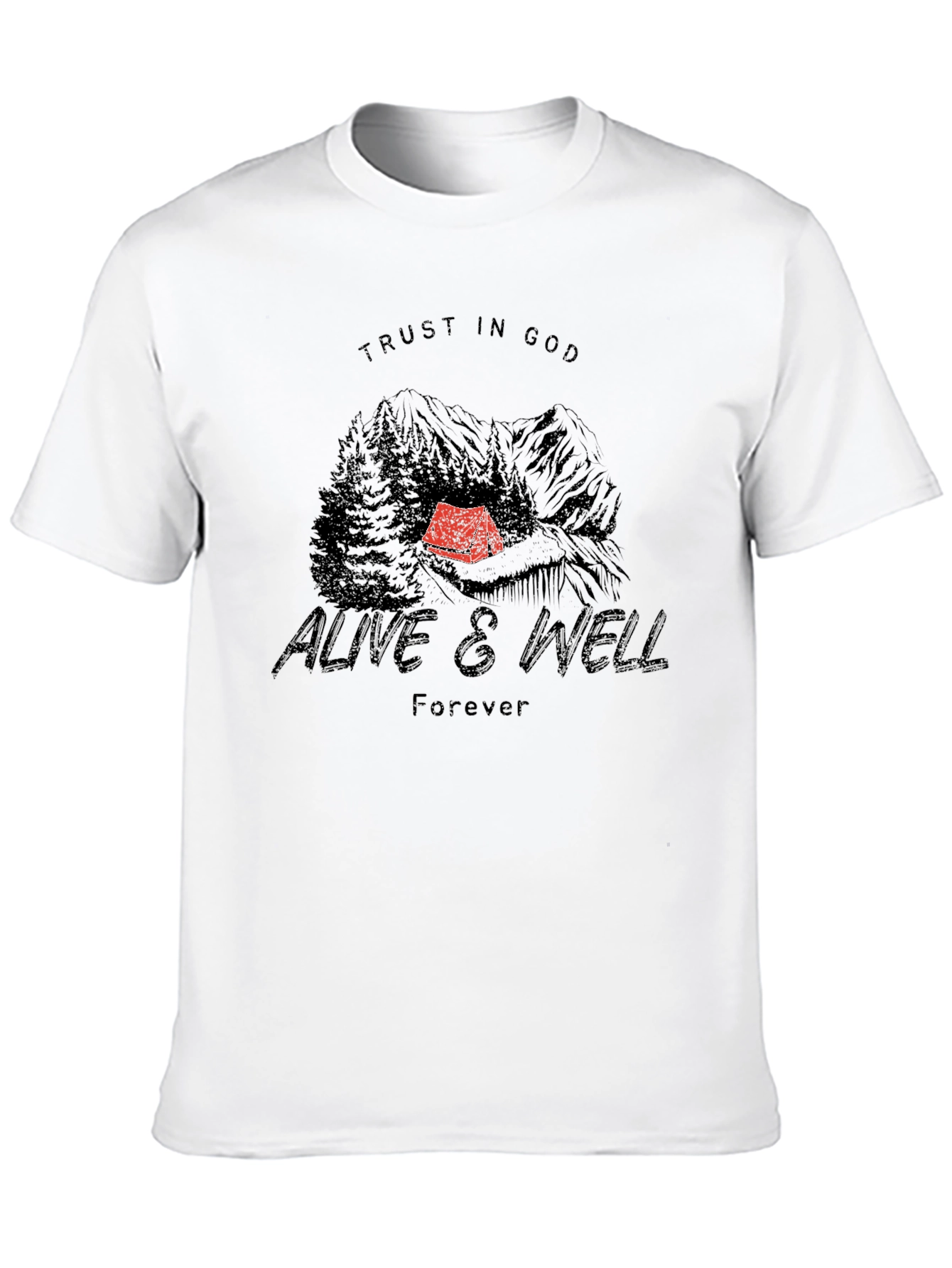 Trust in God Alive & Well Graphic Tee