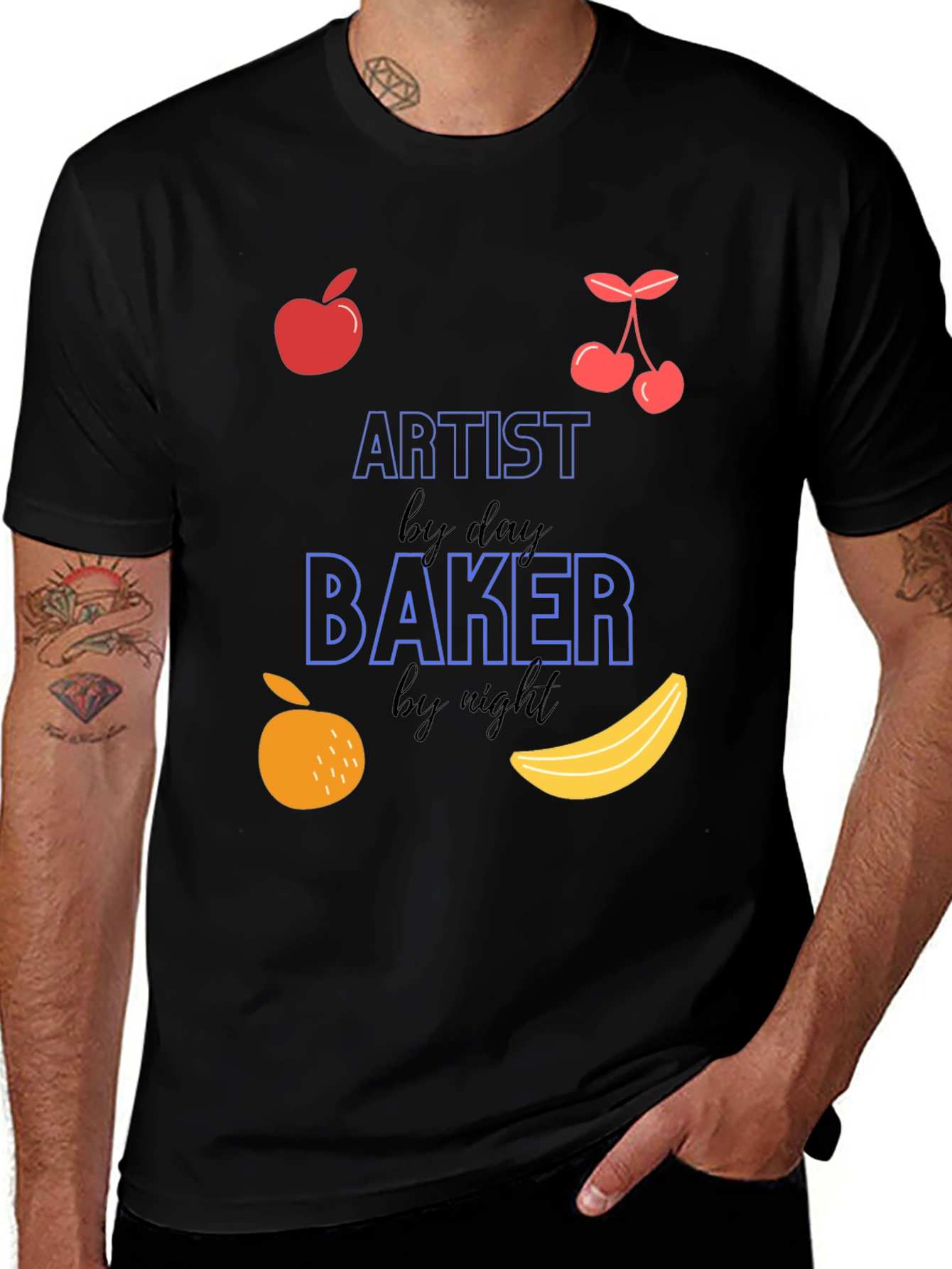 Artist by Day Baker by Night T-Shirt