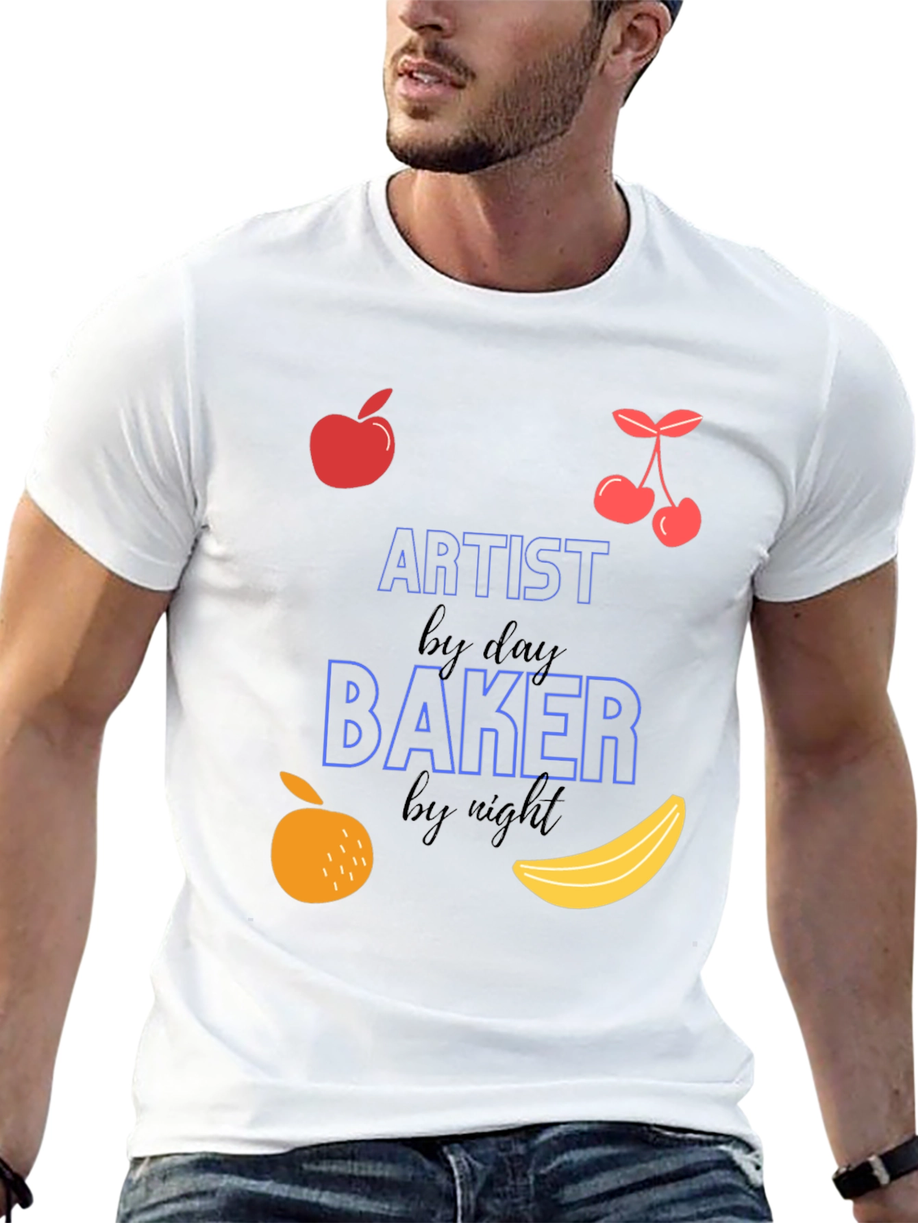 Artist by Day Baker by Night T-Shirt