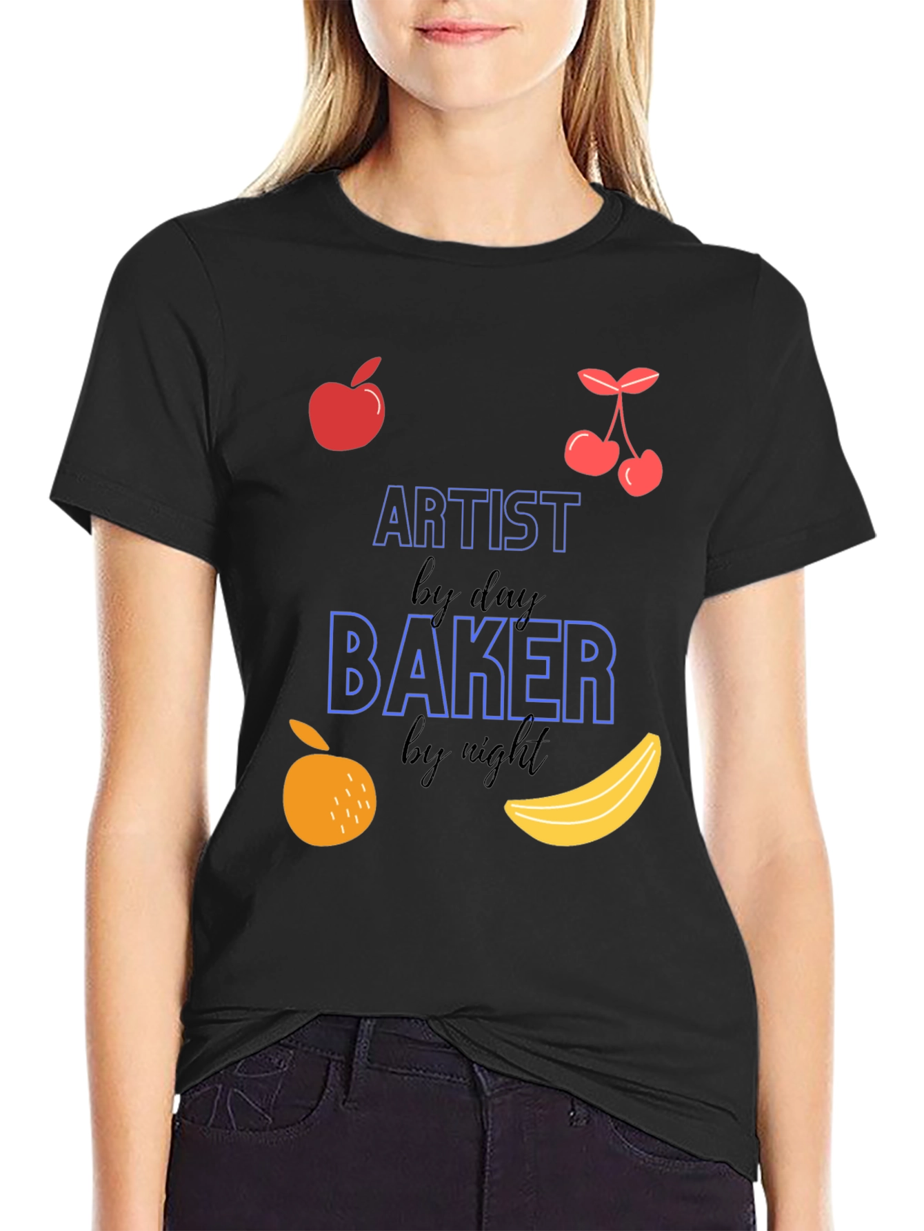 Artist by Day Baker by Night T-Shirt