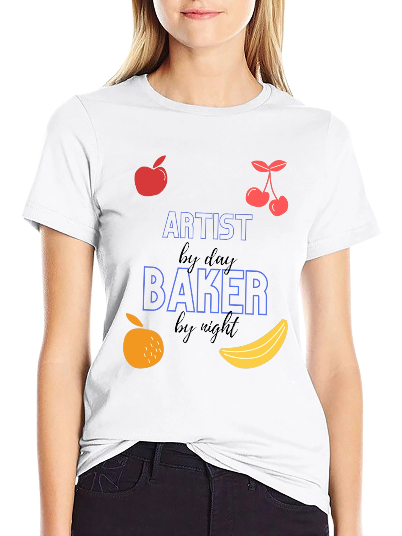 Artist by Day Baker by Night T-Shirt