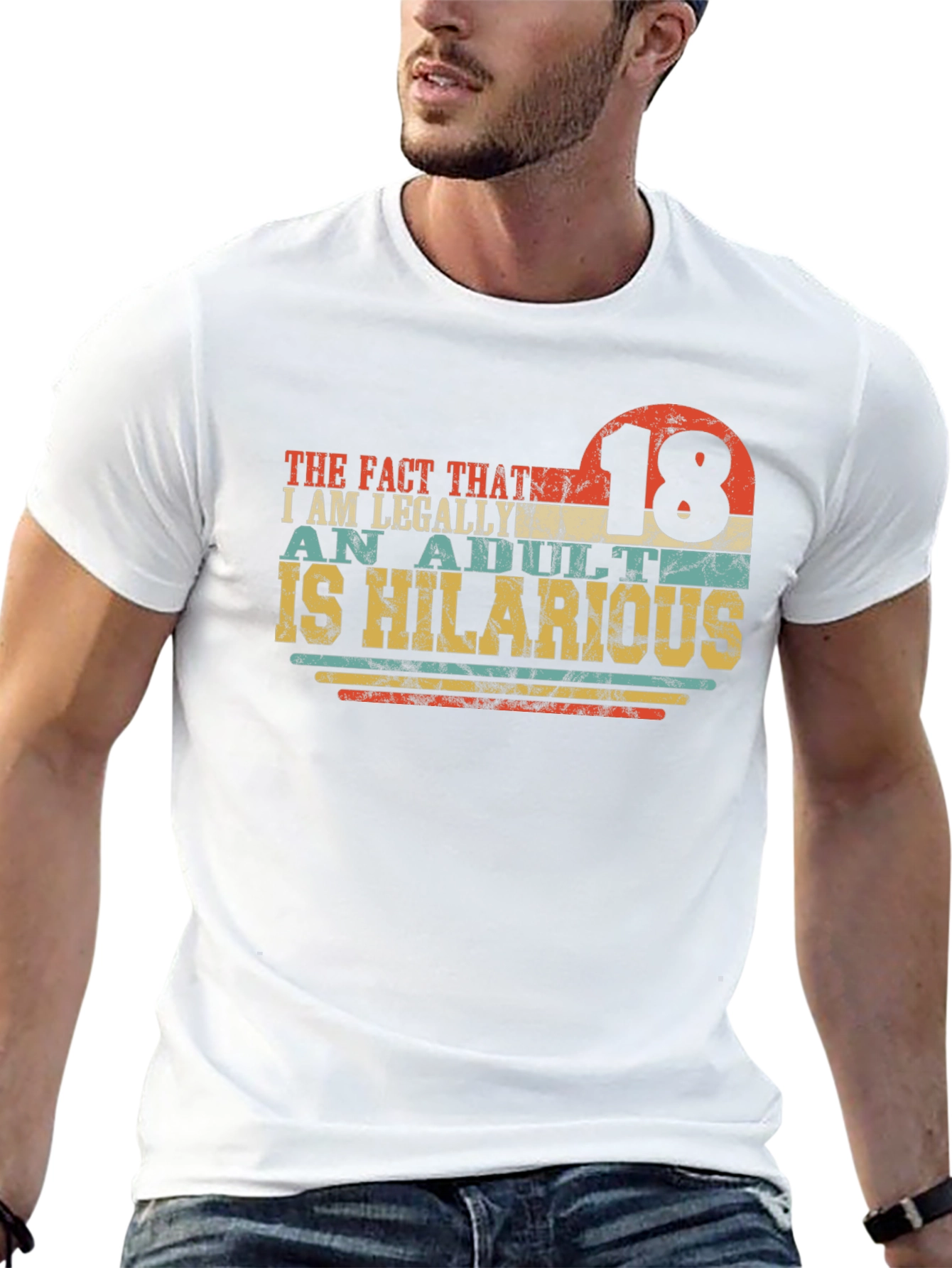 18th Birthday Funny Adult T-Shirt