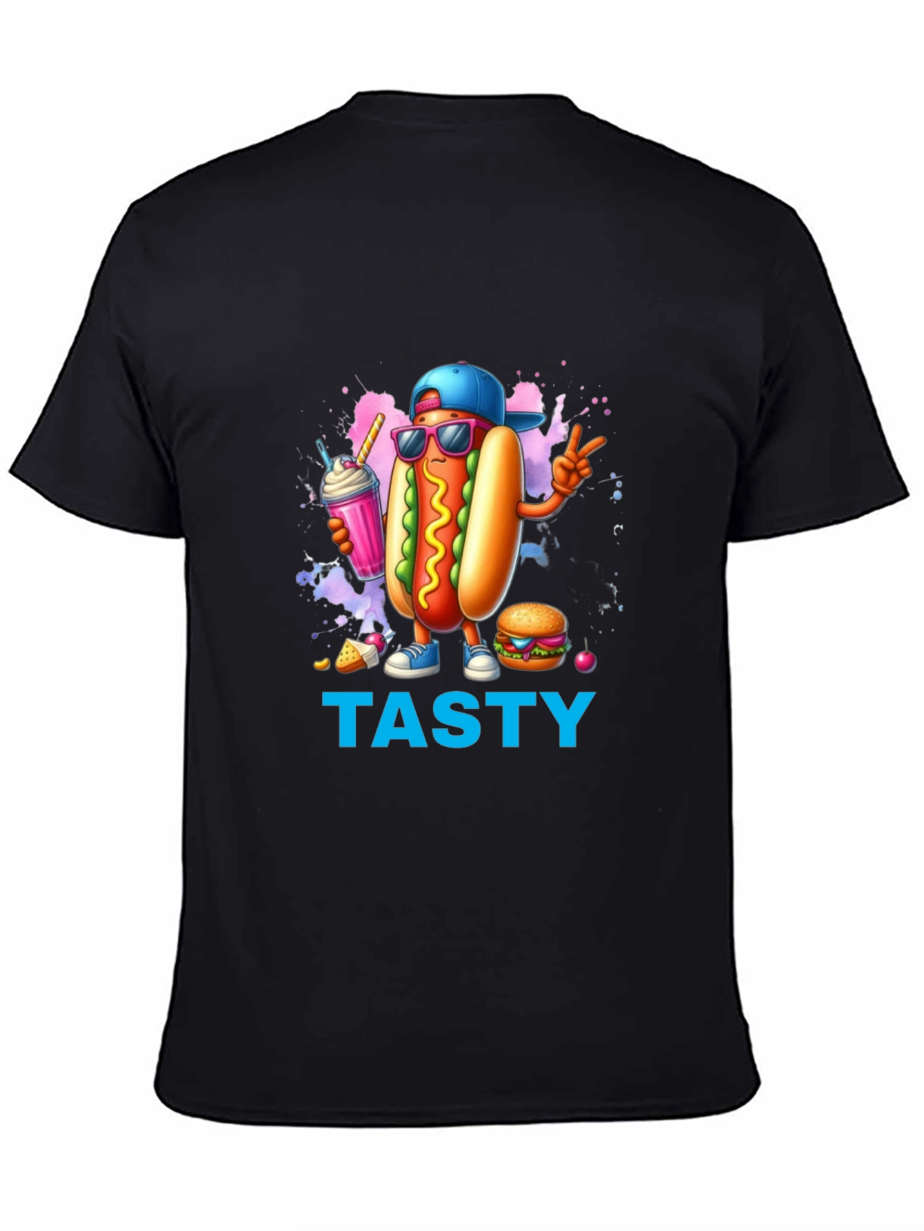 Tasty Hot Dog T-Shirt - Fun Foodie Fashion