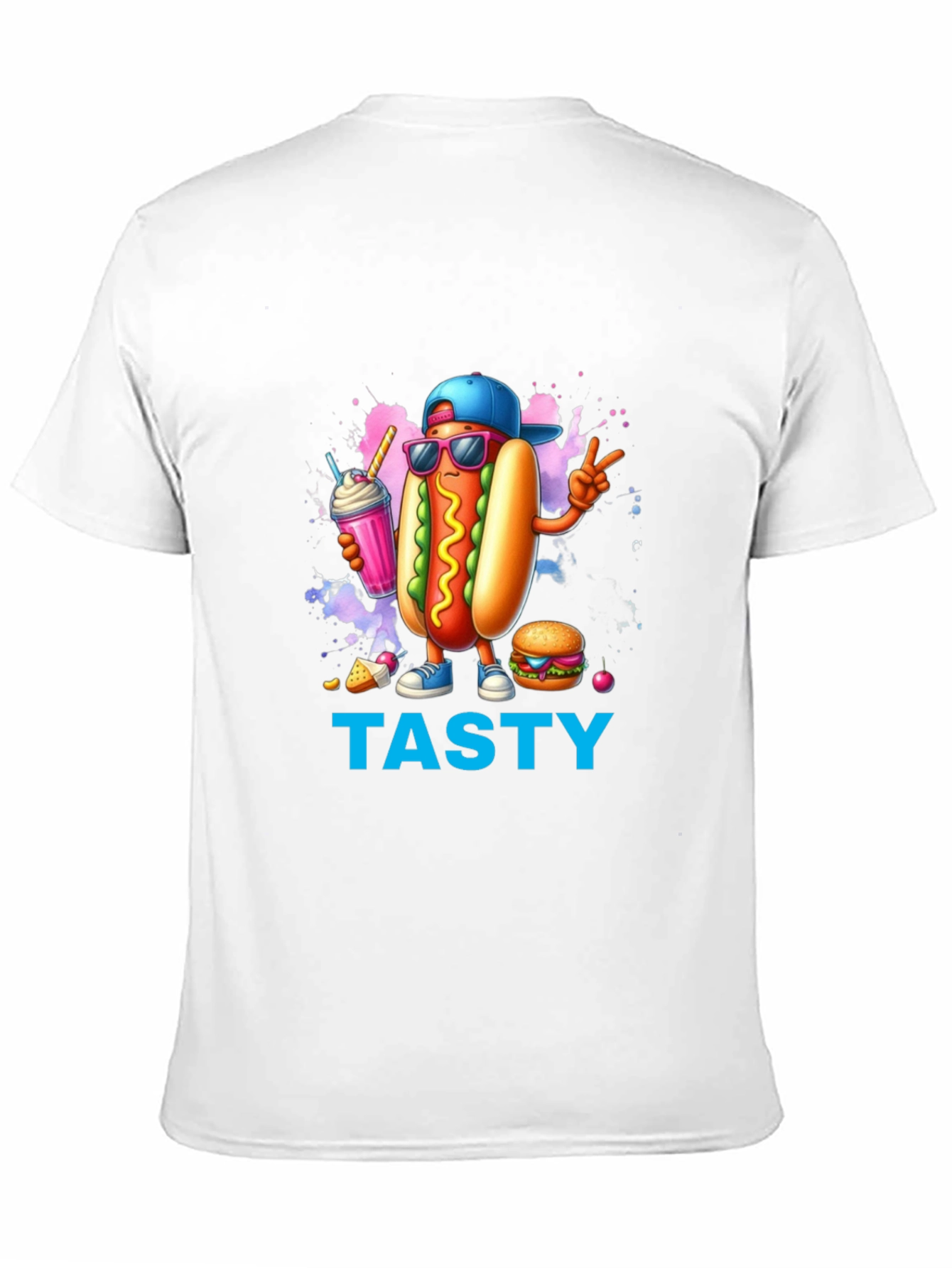 Tasty Hot Dog T-Shirt - Fun Foodie Fashion
