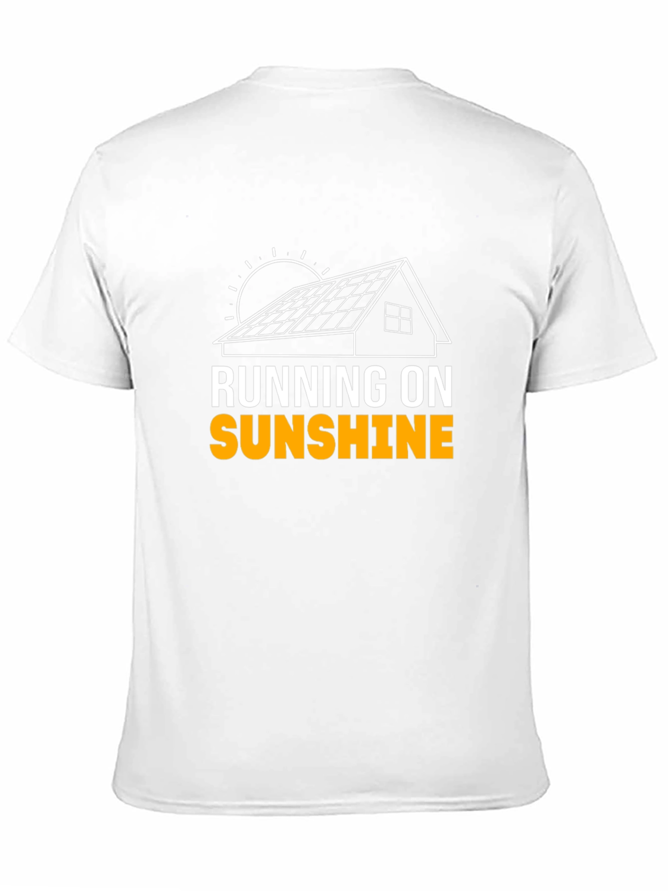 Running on Sunshine T-Shirt - Solar Power Graphic Tee