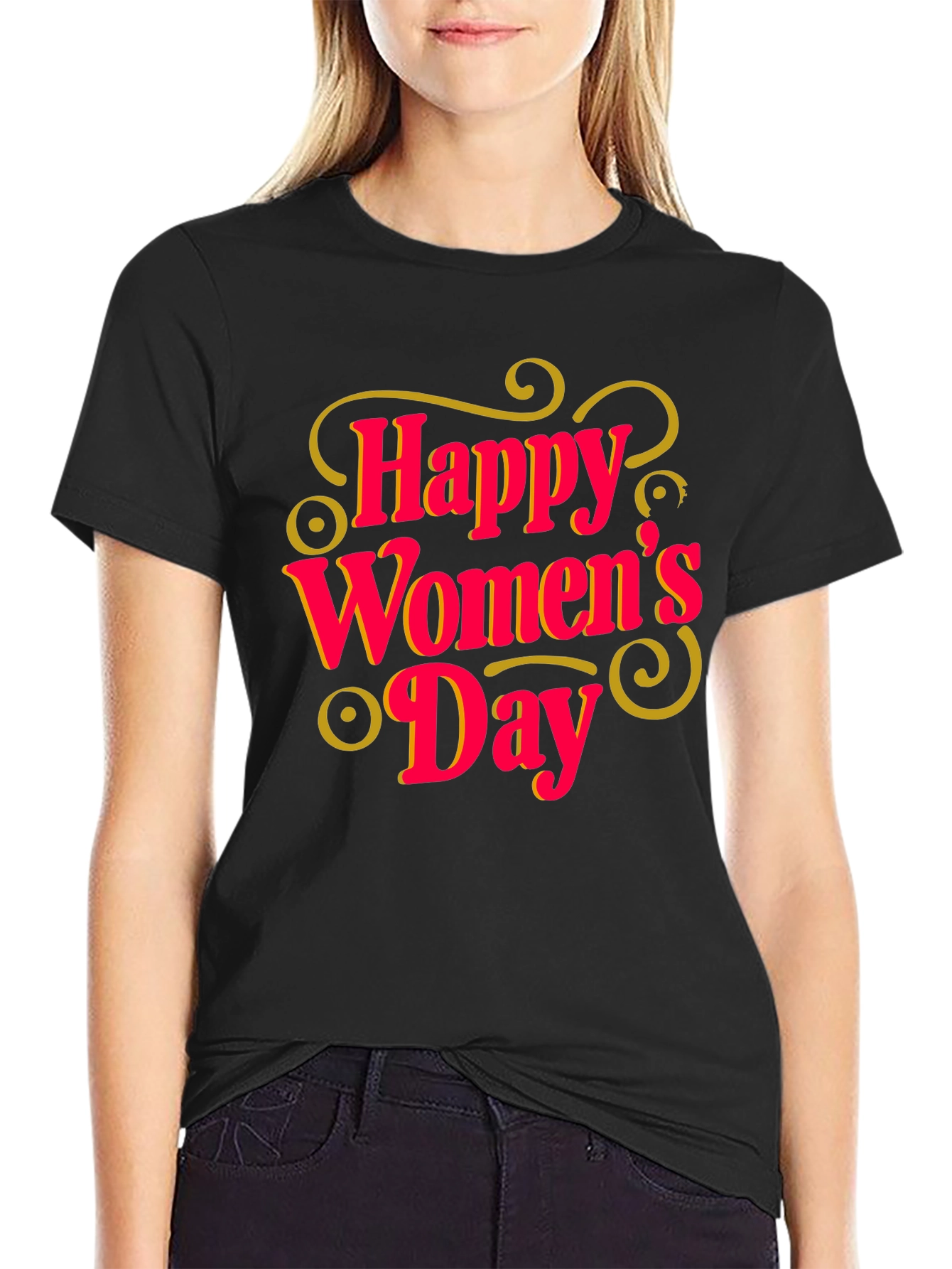 Happy Womens Day Graphic T-Shirt