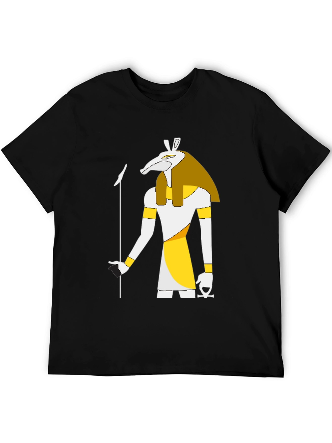 Anubis Graphic T-Shirt - Egyptian God Style
