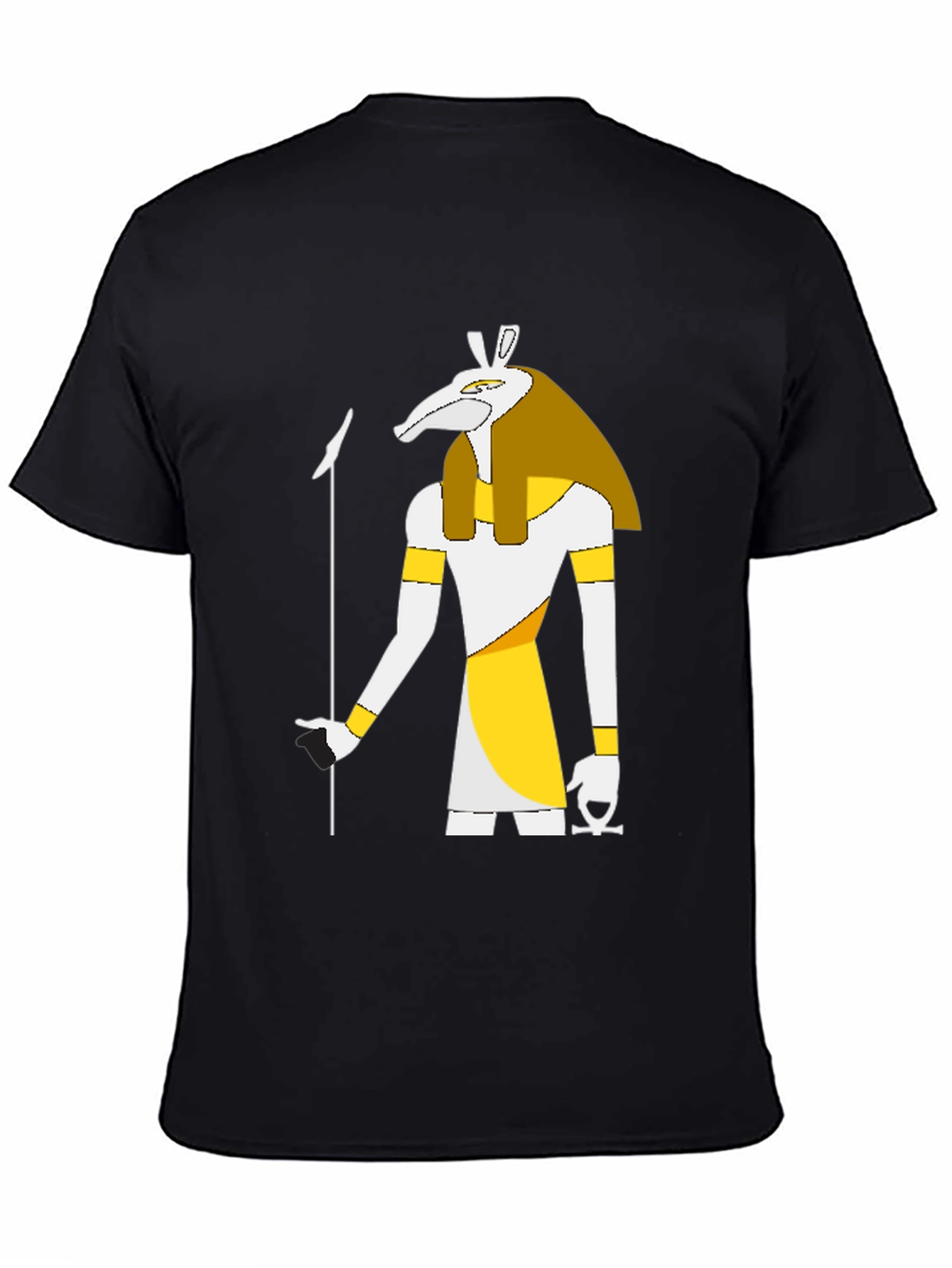 Anubis Graphic T-Shirt - Egyptian God Style
