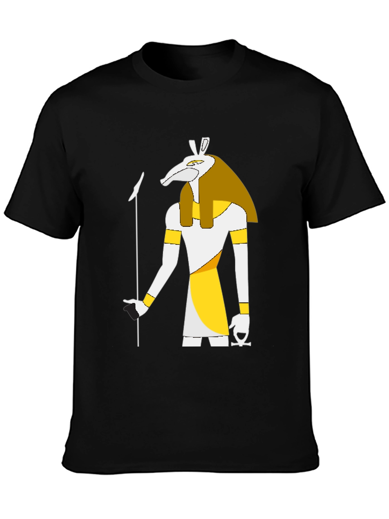 Anubis Graphic T-Shirt - Egyptian God Style