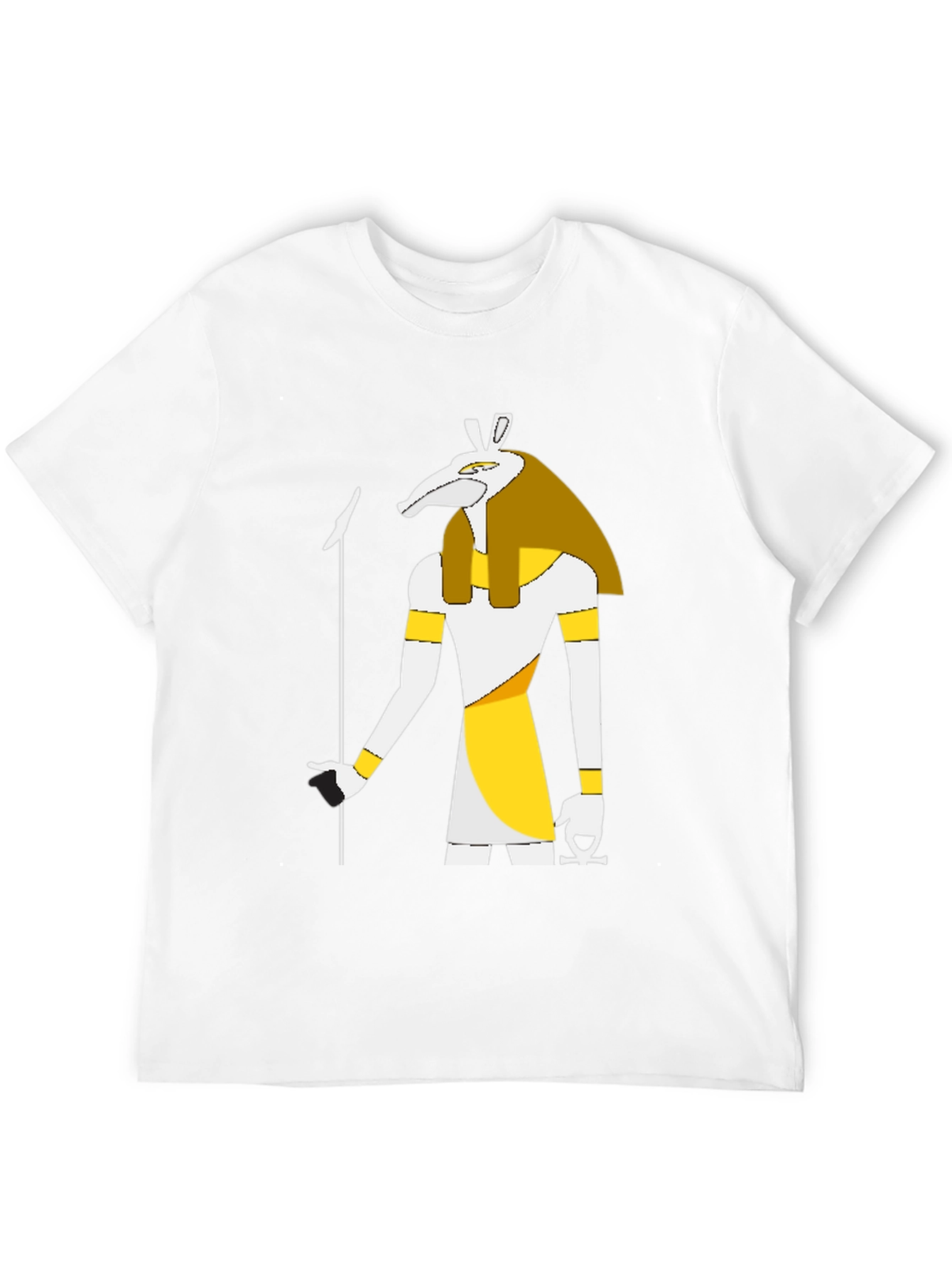 Anubis Graphic T-Shirt - Egyptian God Style
