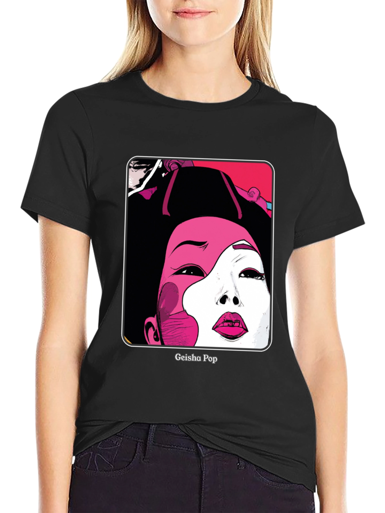 Geisha Pop Art T-Shirt