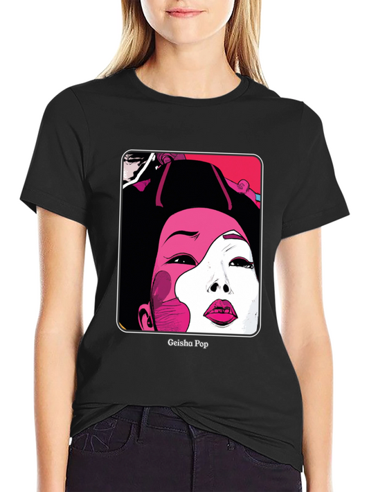 Geisha Pop Art T-Shirt