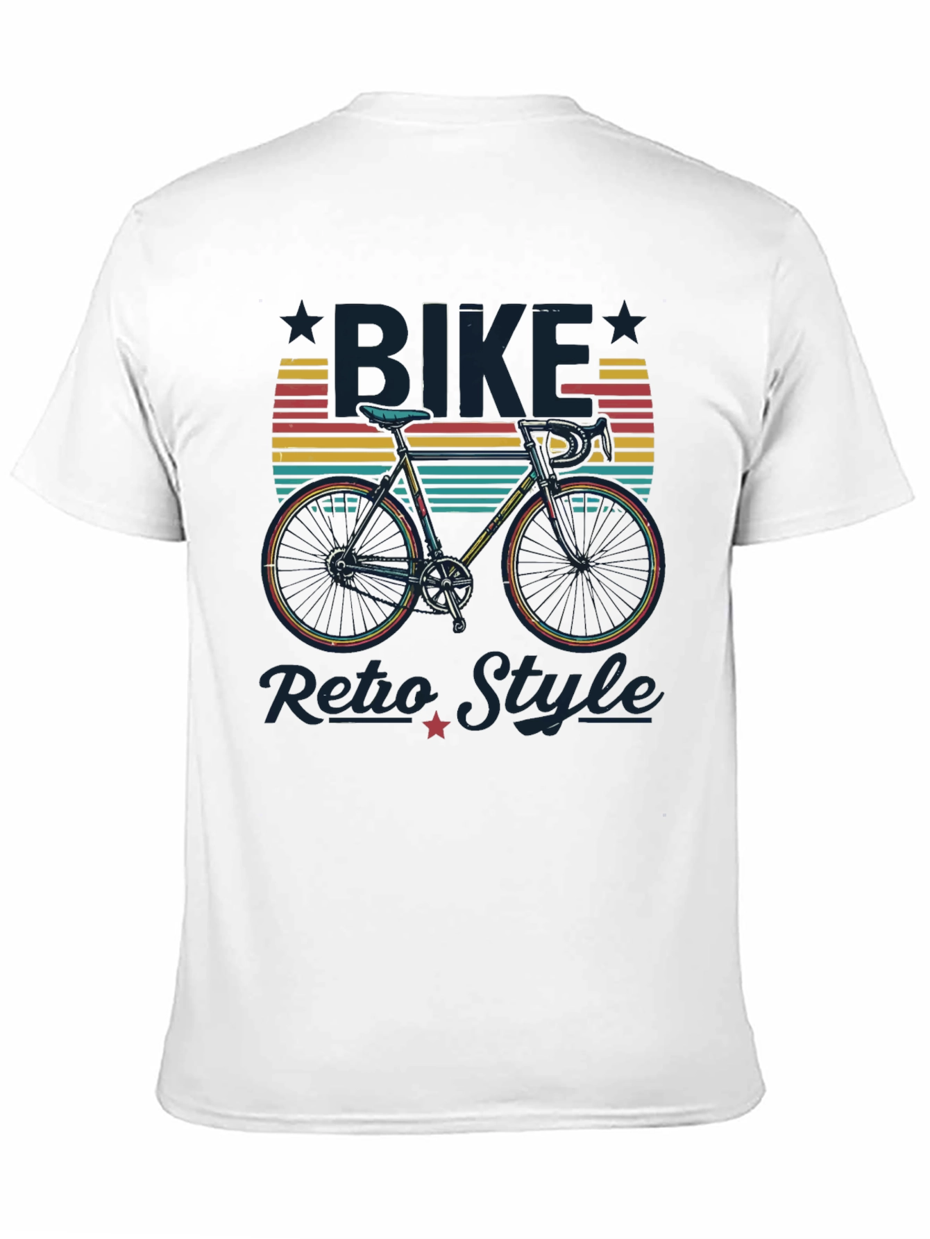 Retro Bike Style Graphic Tee