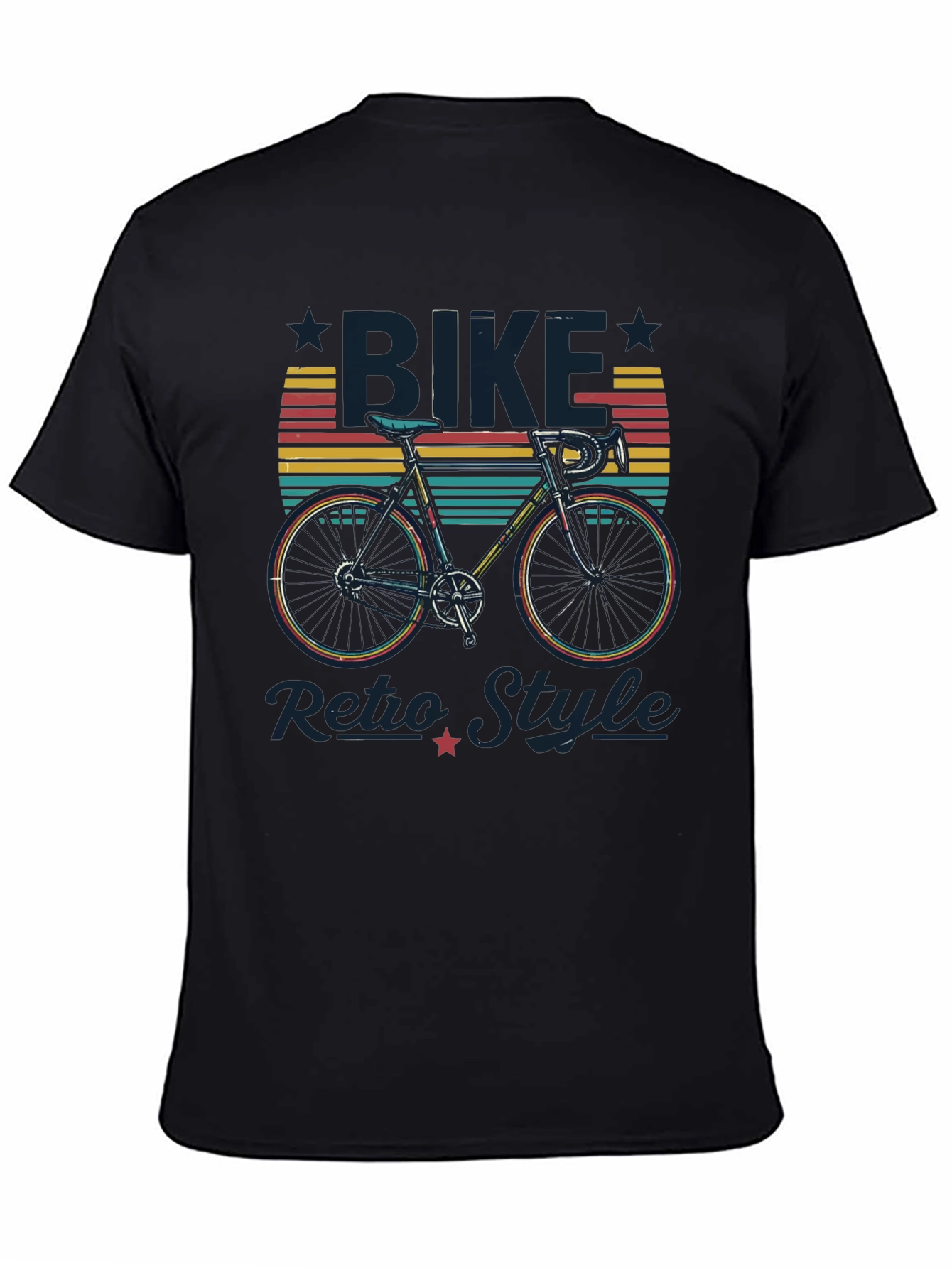 Retro Bike Style Graphic Tee