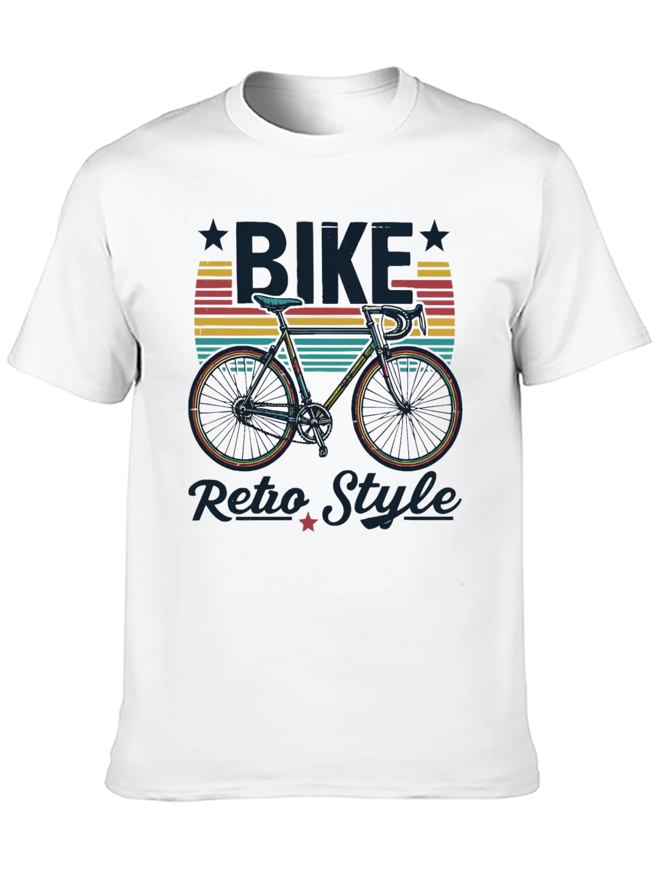 Retro Bike Style Graphic Tee