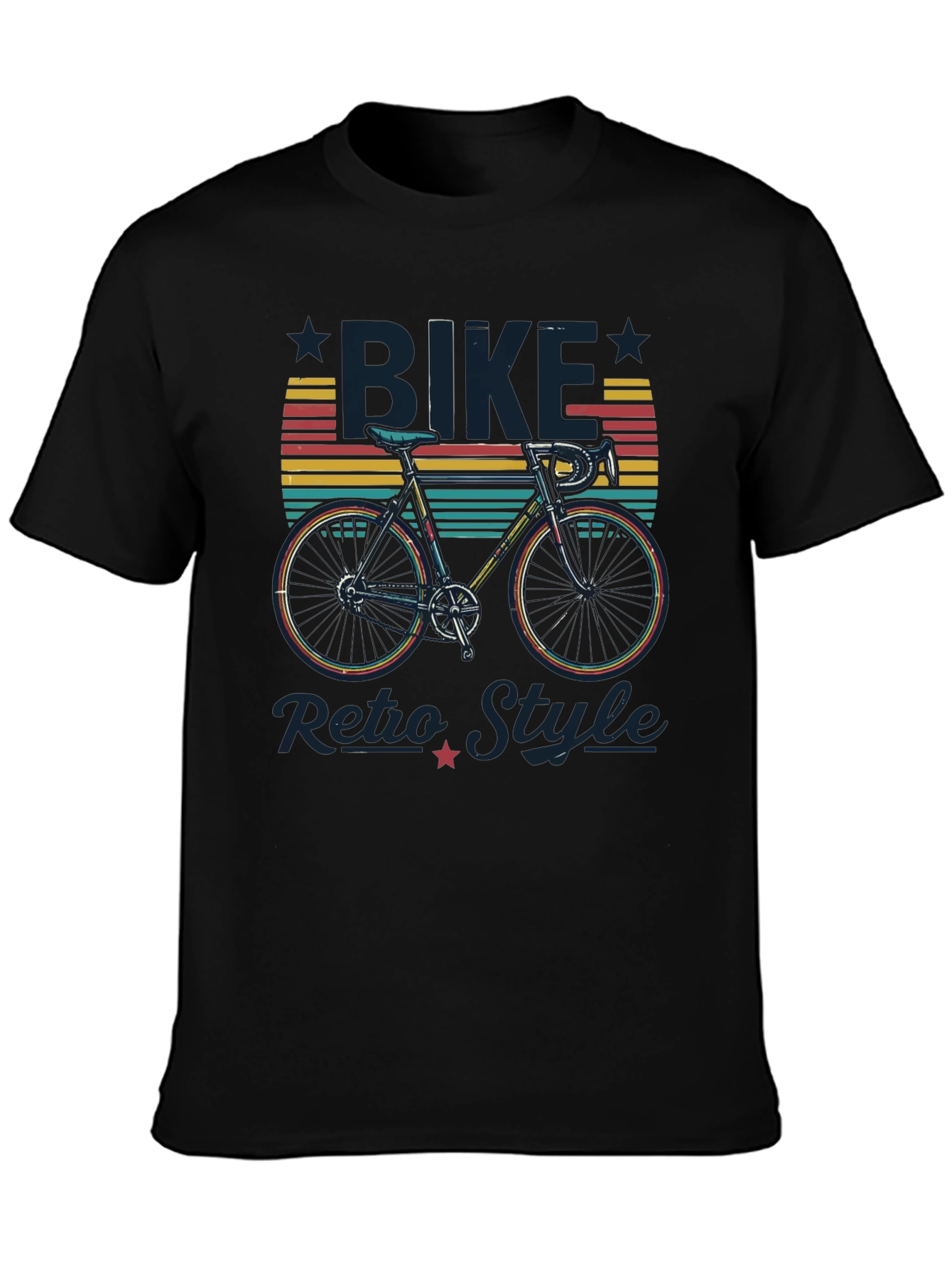 Retro Bike Style Graphic Tee