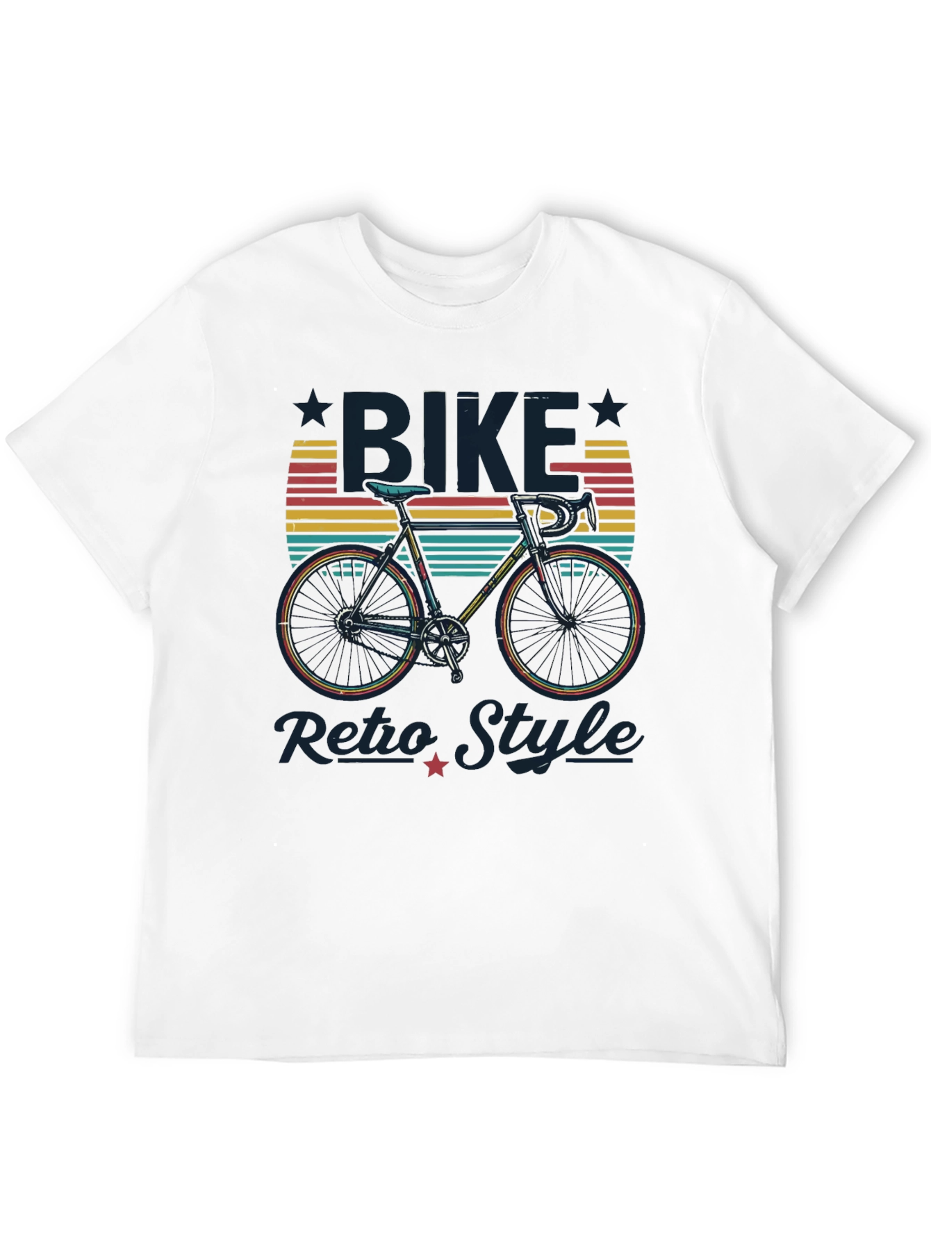 Retro Bike Style Graphic Tee