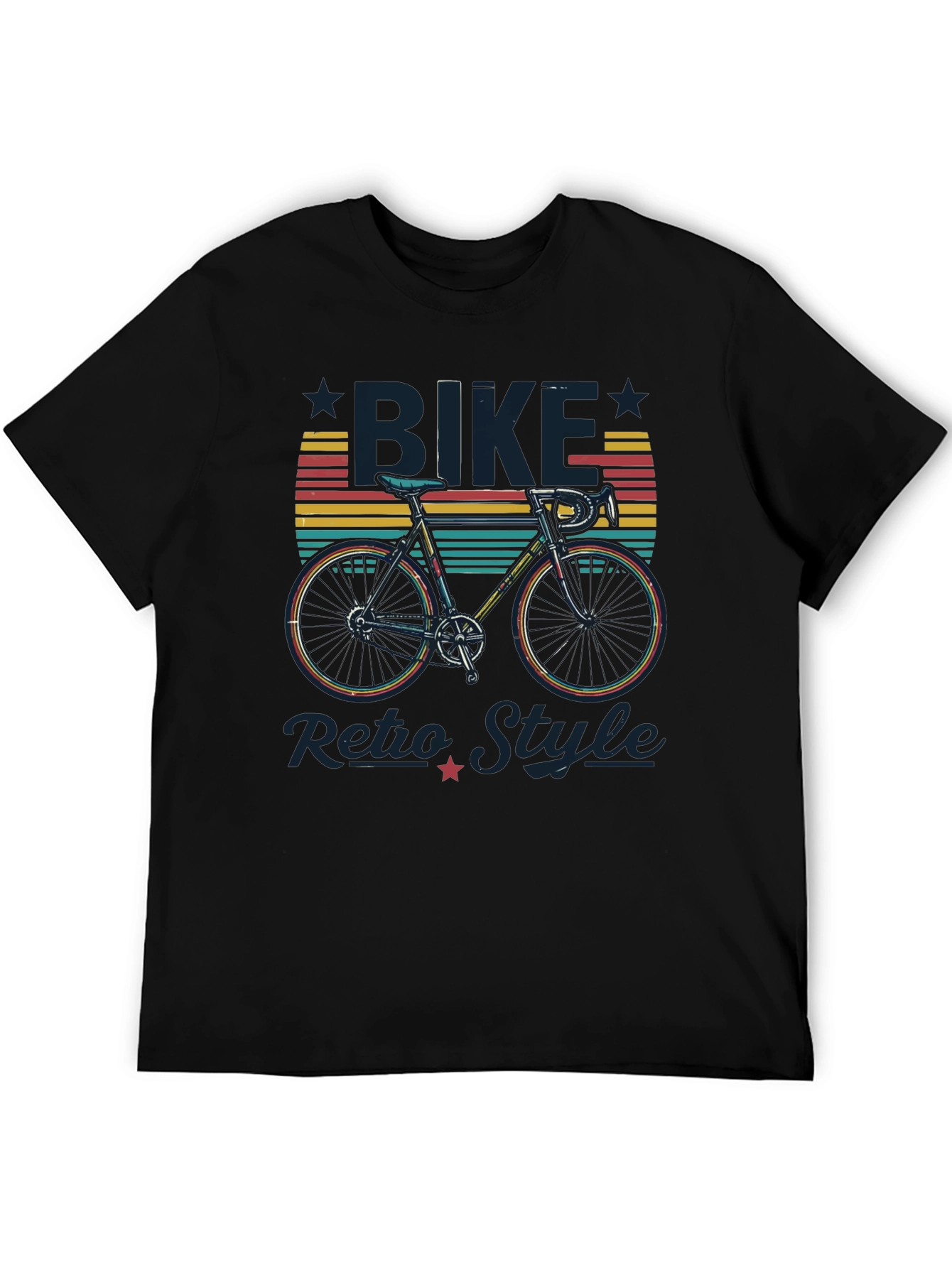 Retro Bike Style Graphic Tee