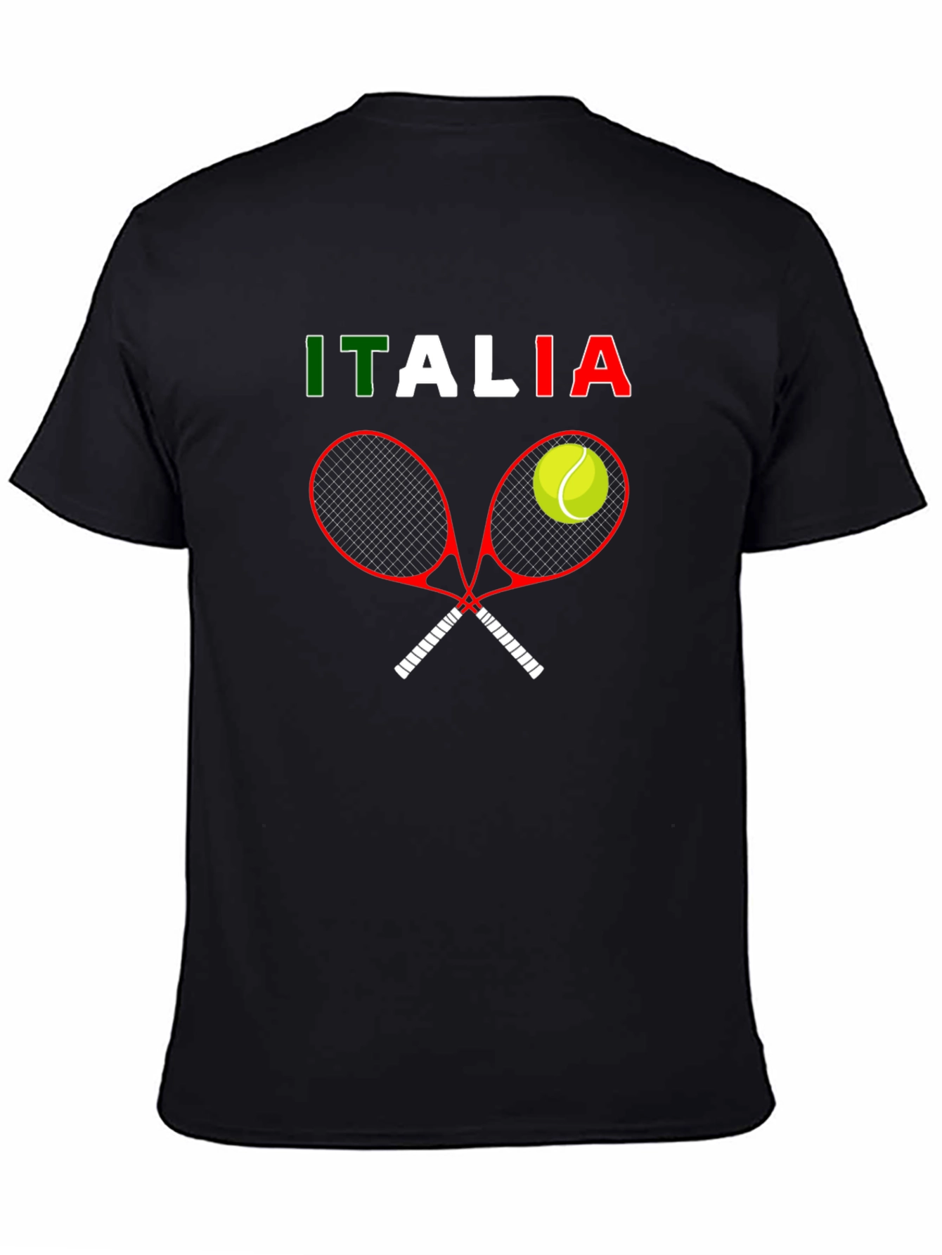 Italia Tennis T-Shirt - Fun Graphic Tee