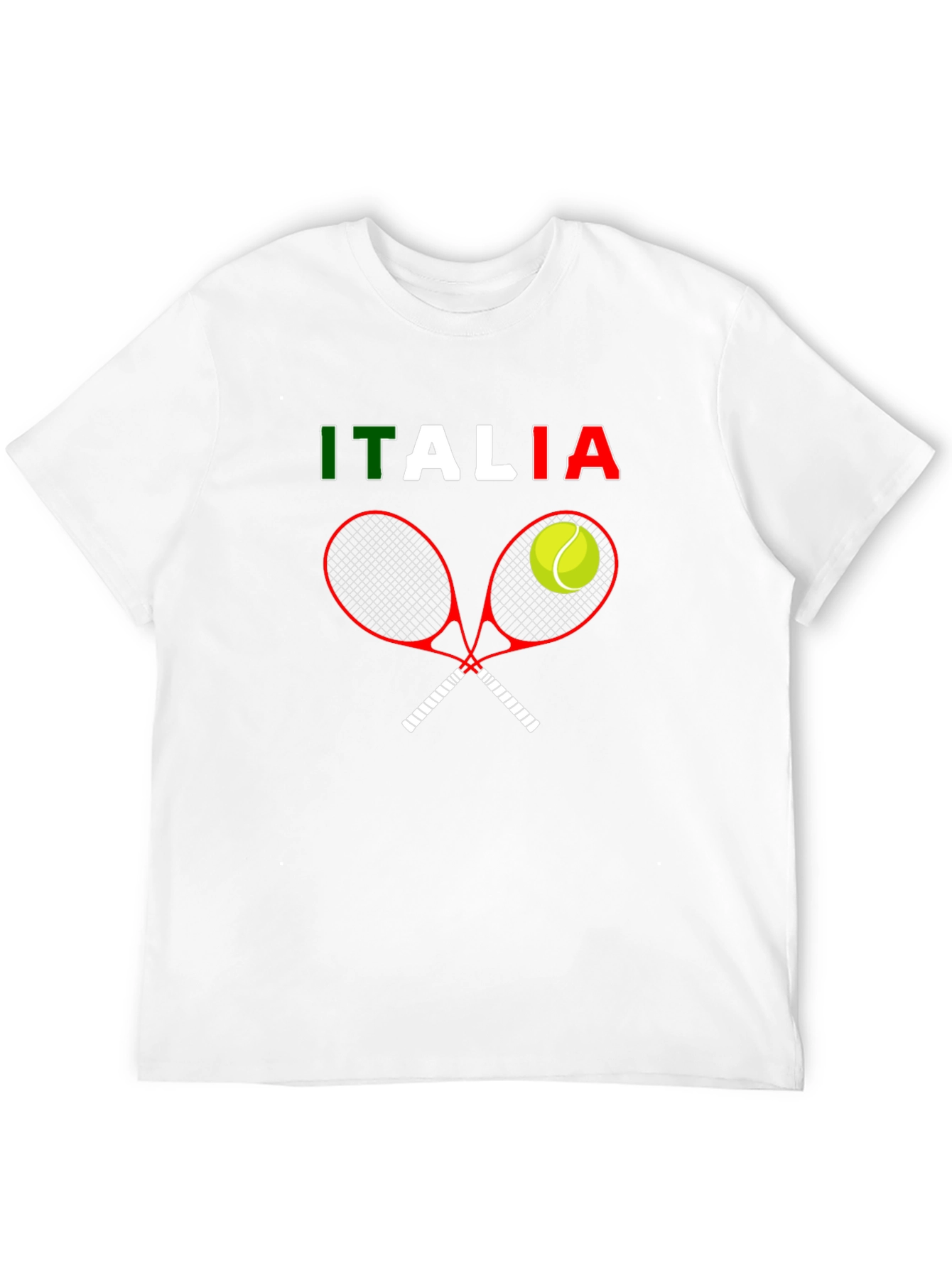 Italia Tennis T-Shirt - Fun Graphic Tee