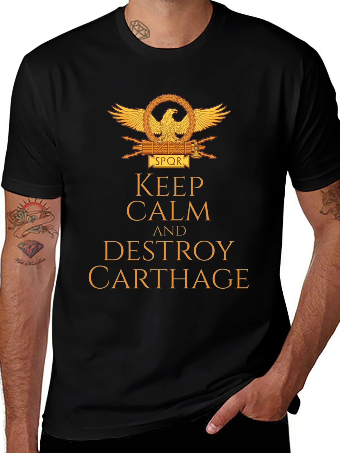 Keep Calm & Destroy Carthage T-Shirt