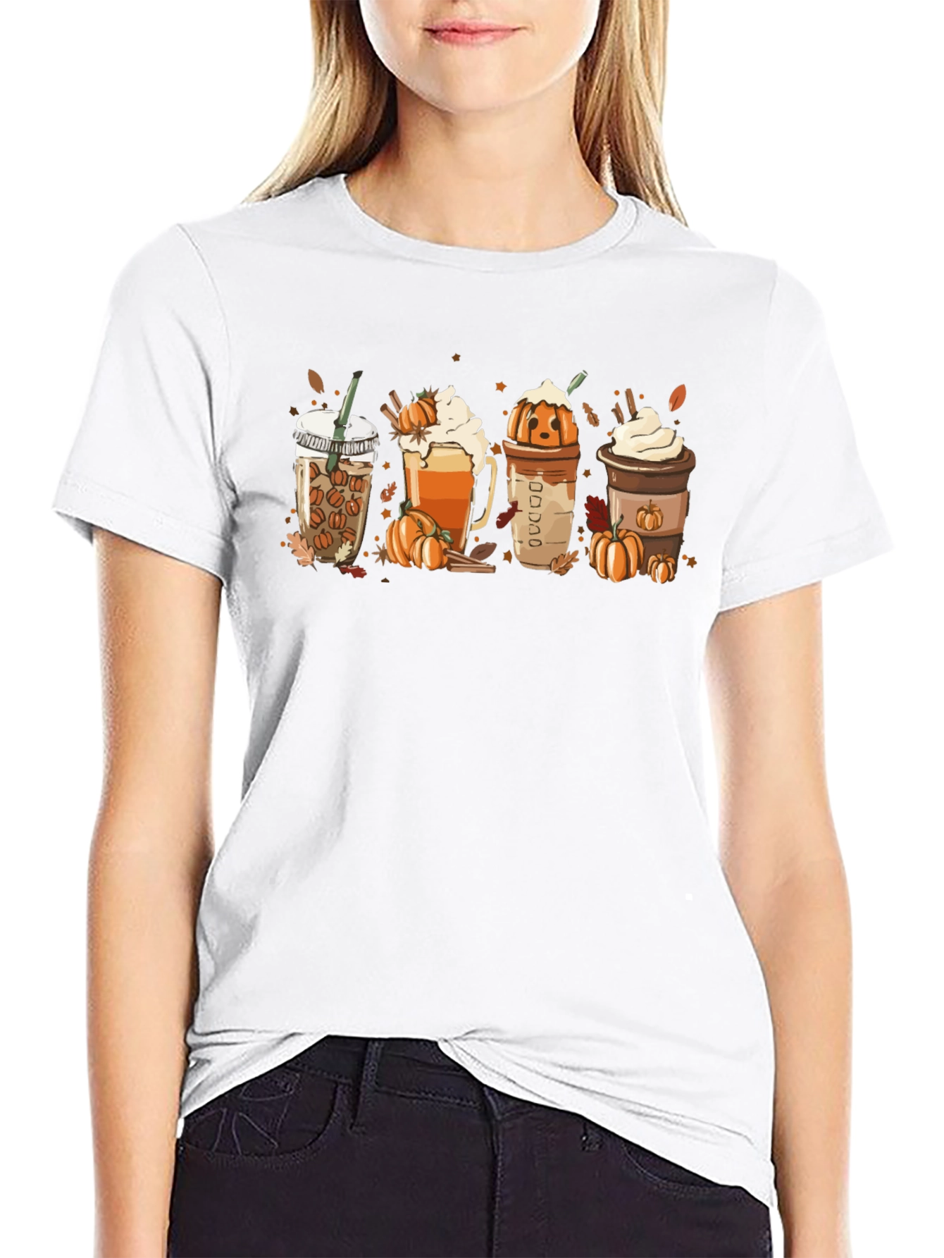 Pumpkin Spice Latte T-Shirt - Fall Vibes