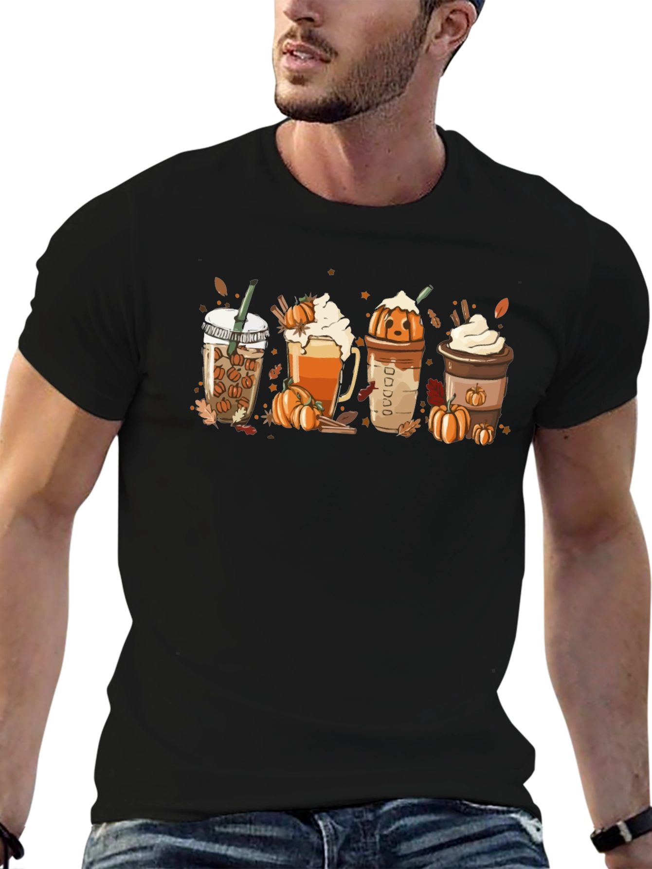 Pumpkin Spice Latte T-Shirt - Fall Vibes