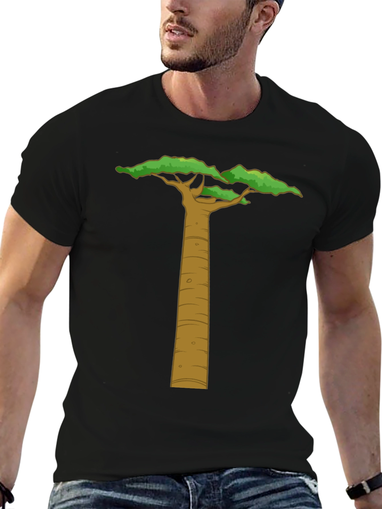 Baobab Tree Graphic Tee - Unique Design