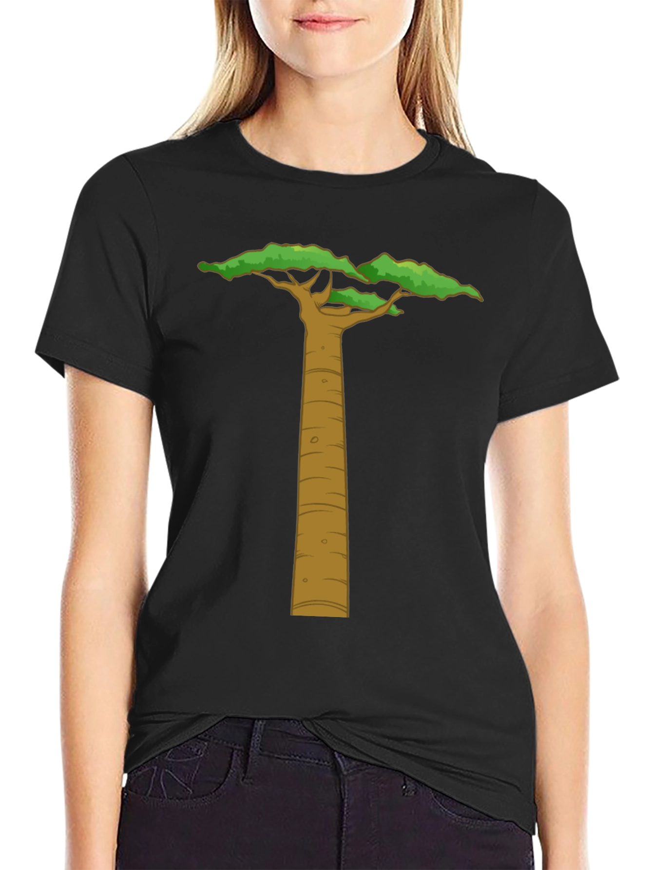Baobab Tree Graphic Tee - Unique Design