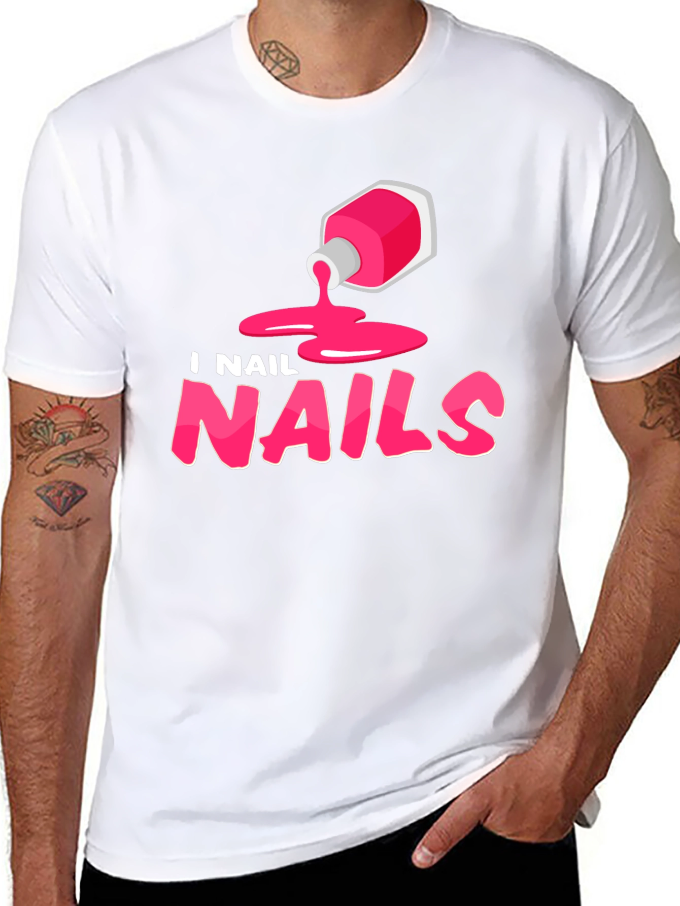 I Nail Nails - Funny Manicure T-Shirt