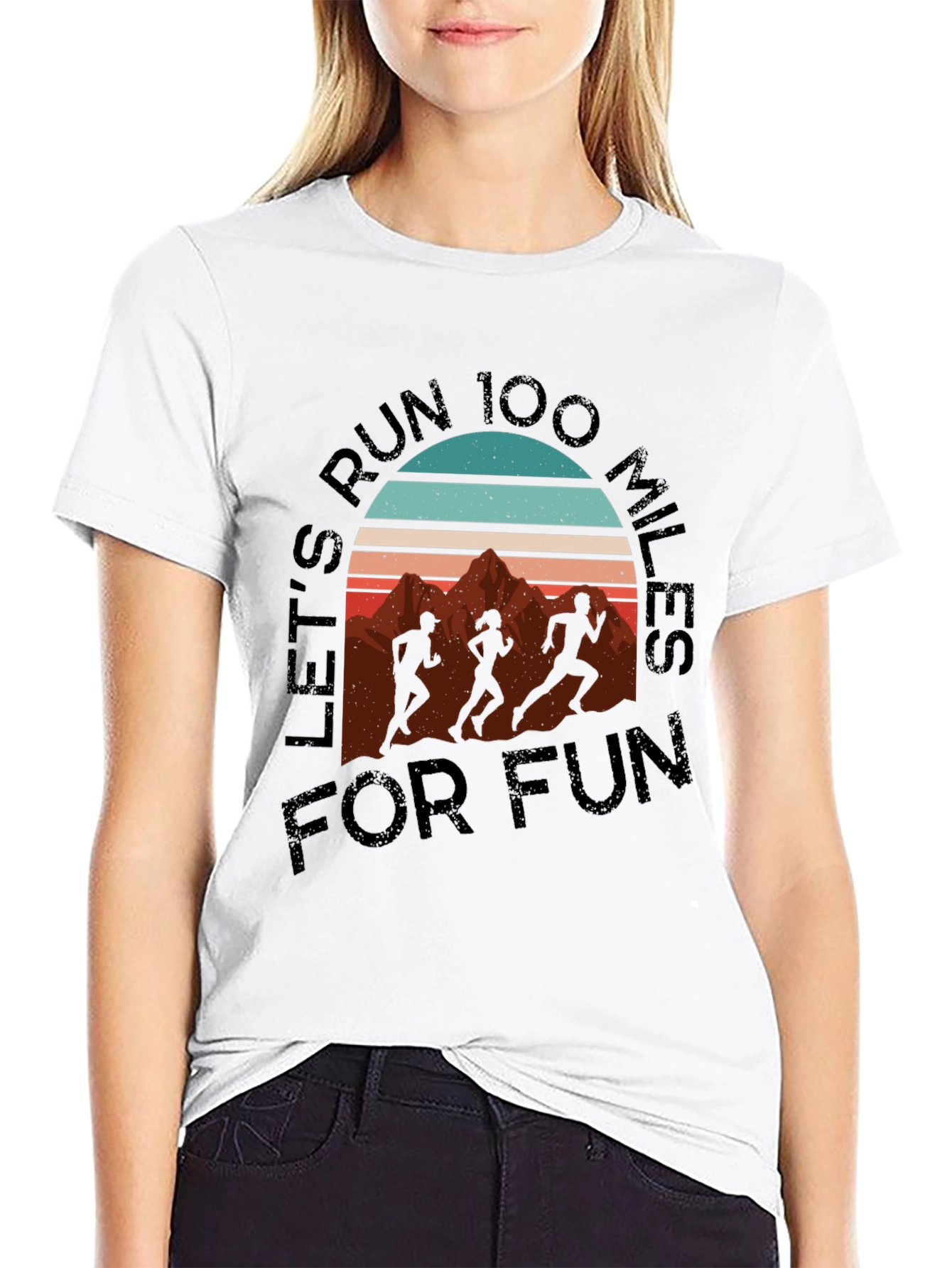 Run 100 Miles For Fun T-Shirt