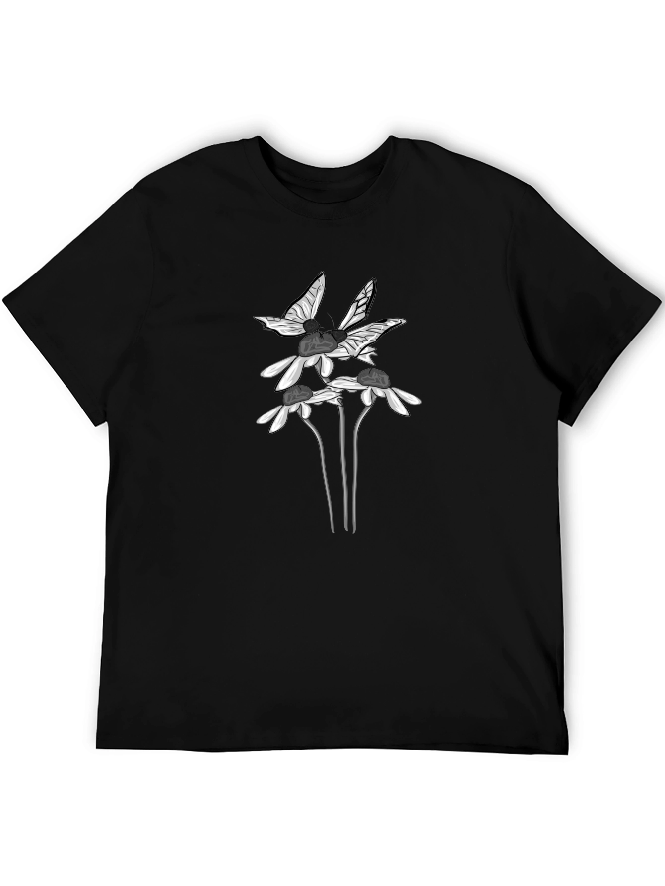 Floral Butterfly Graphic Tee