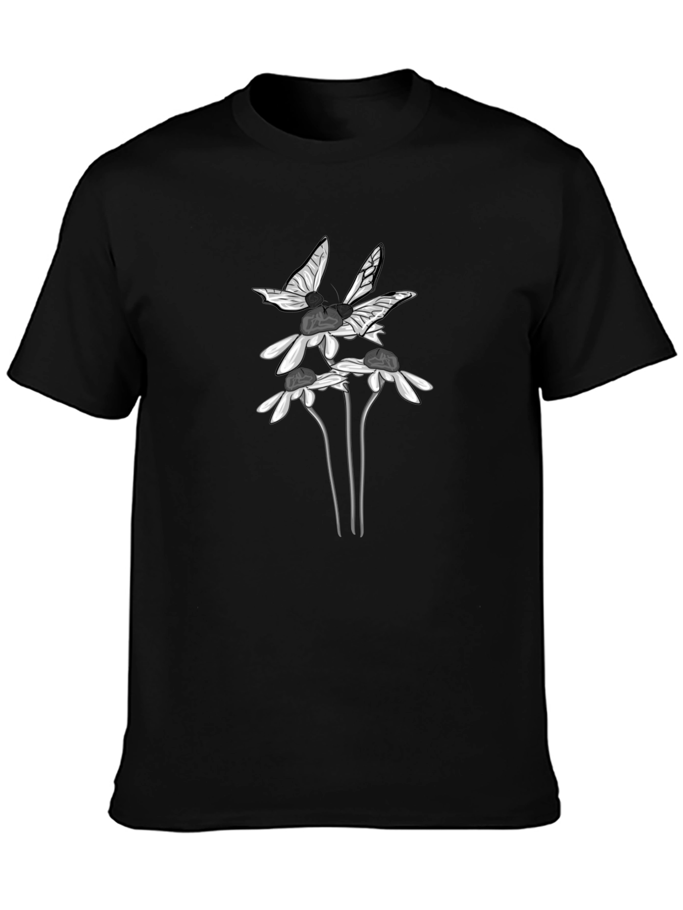 Floral Butterfly Graphic Tee