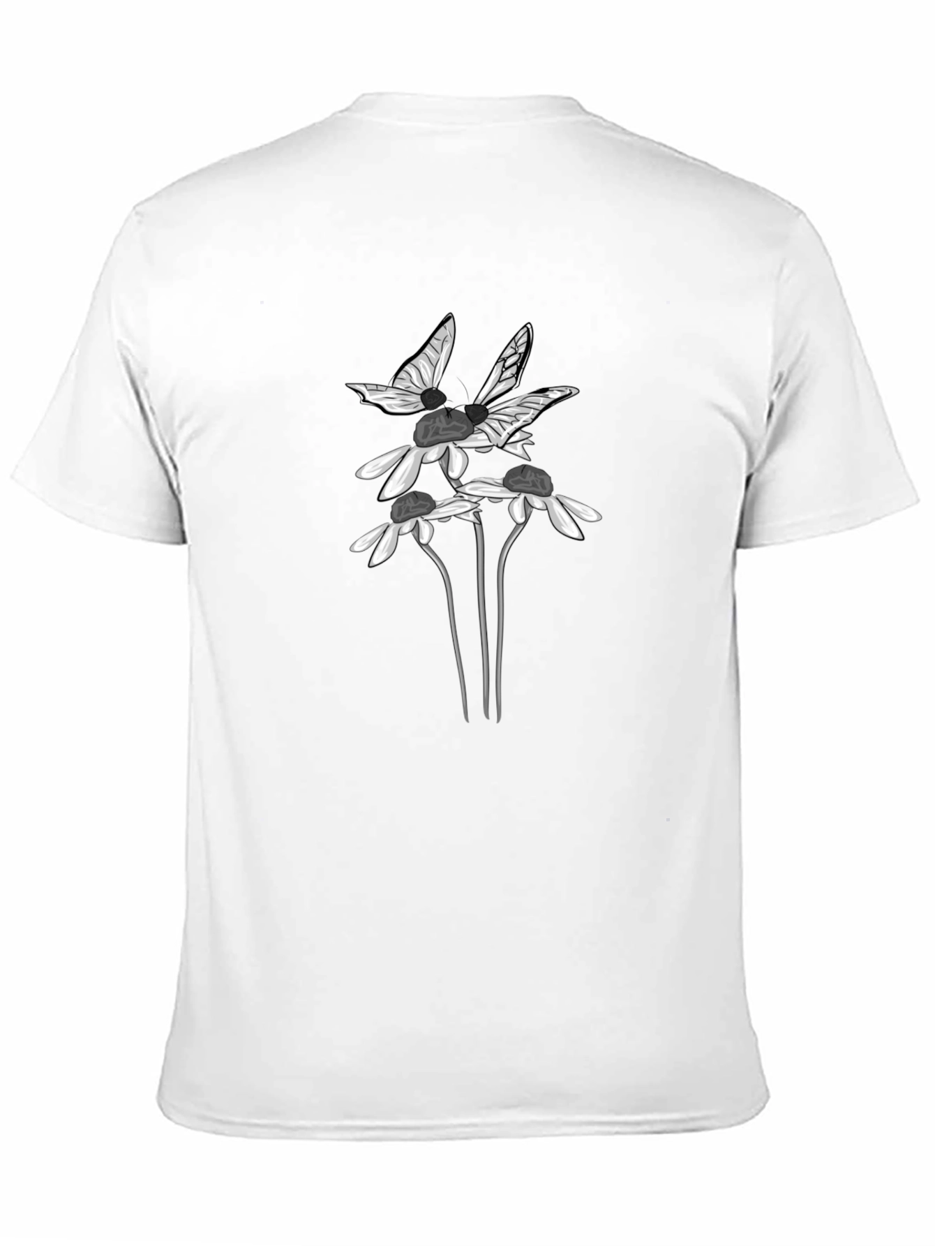 Floral Butterfly Graphic Tee