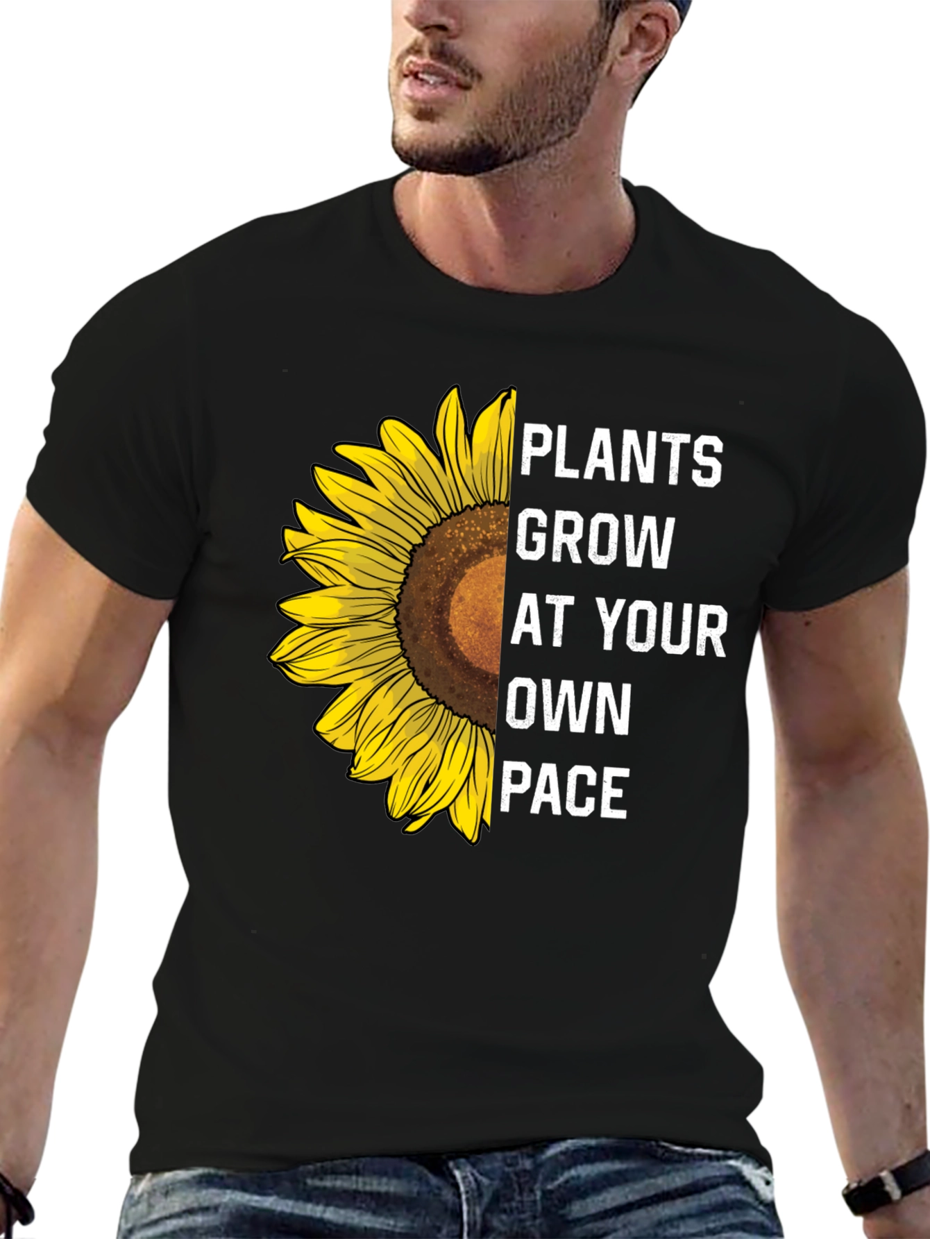 Plants Grow at Your Own Pace Graphic Tee
