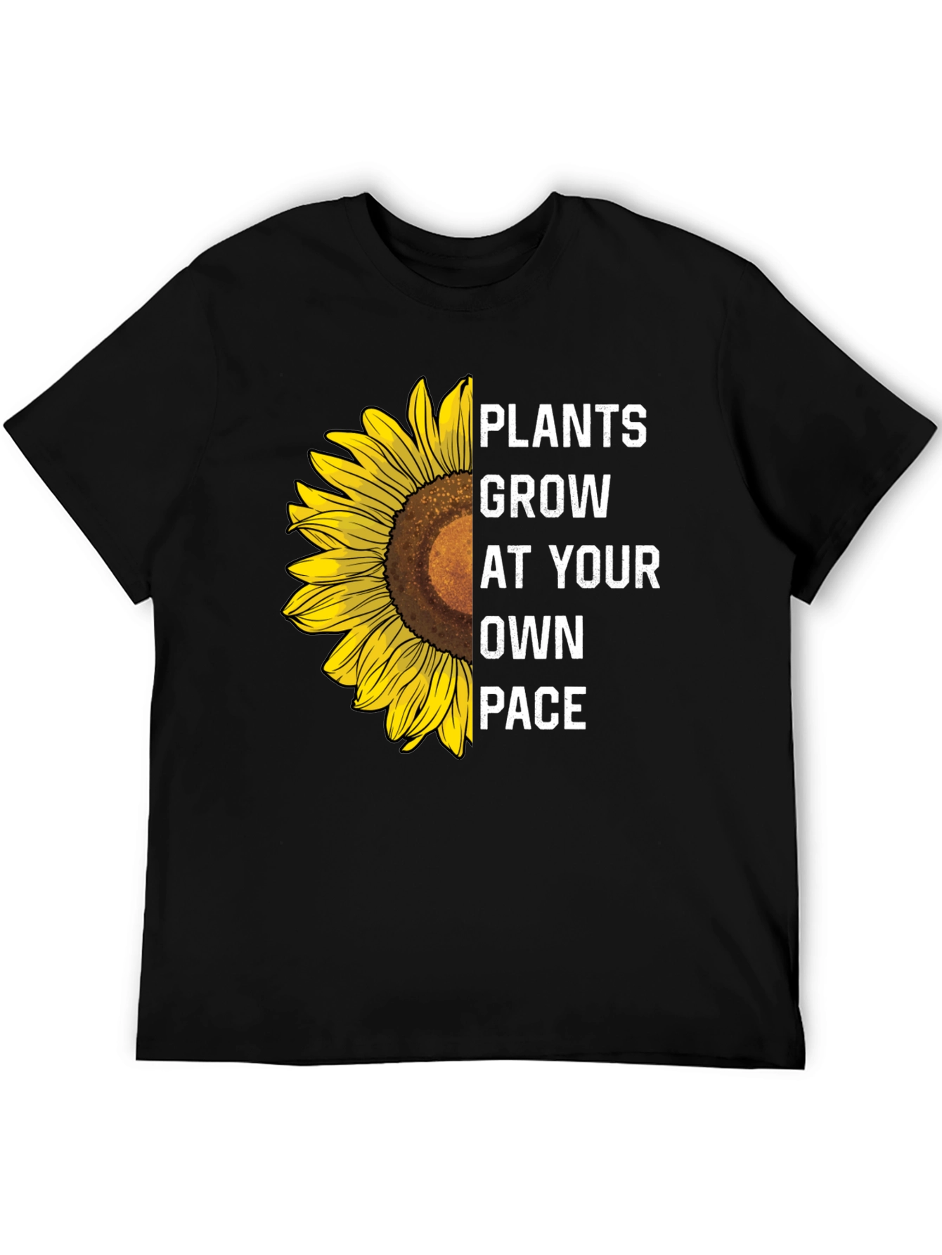 Plants Grow at Your Own Pace Graphic Tee