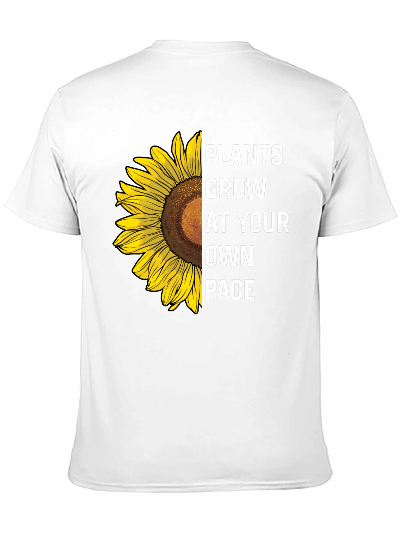 Plants Grow at Your Own Pace Graphic Tee