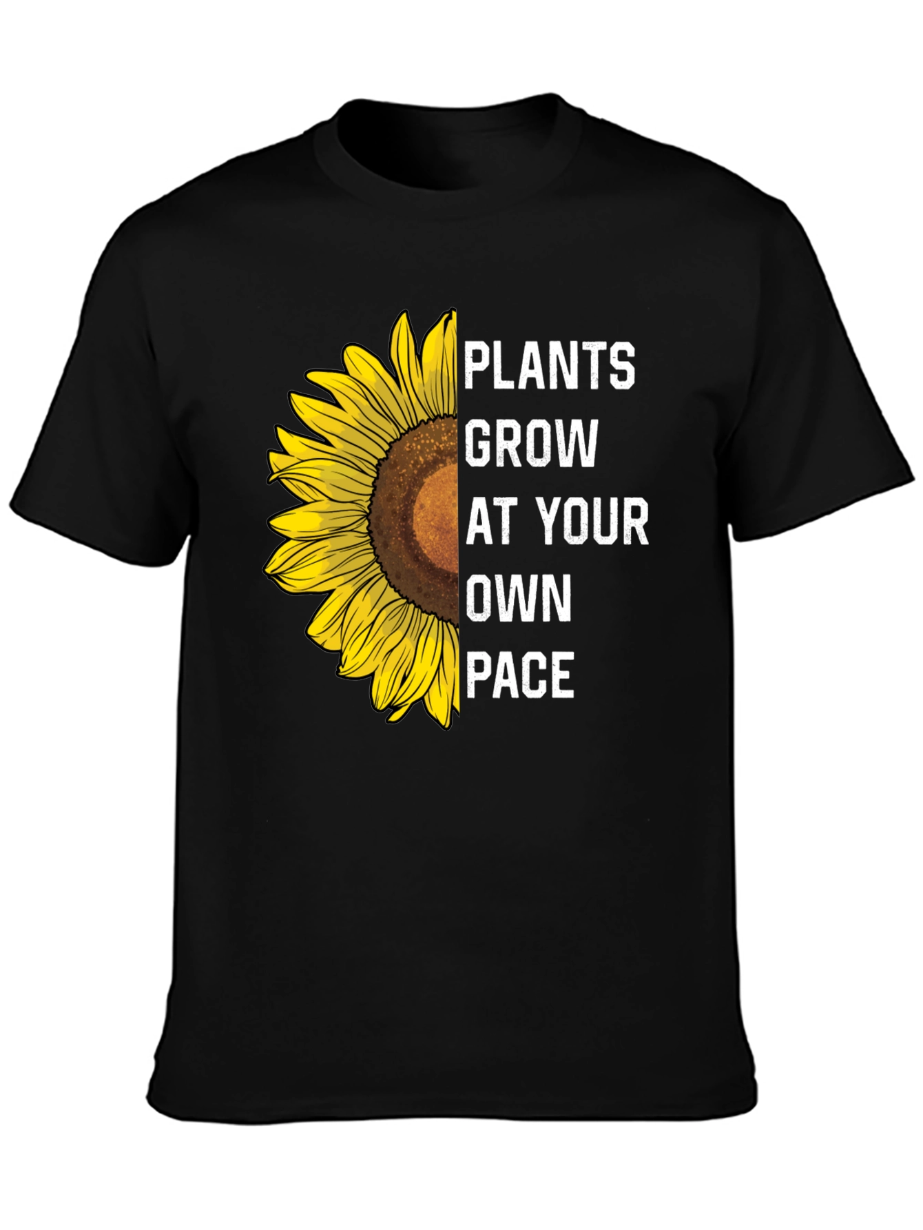 Plants Grow at Your Own Pace Graphic Tee