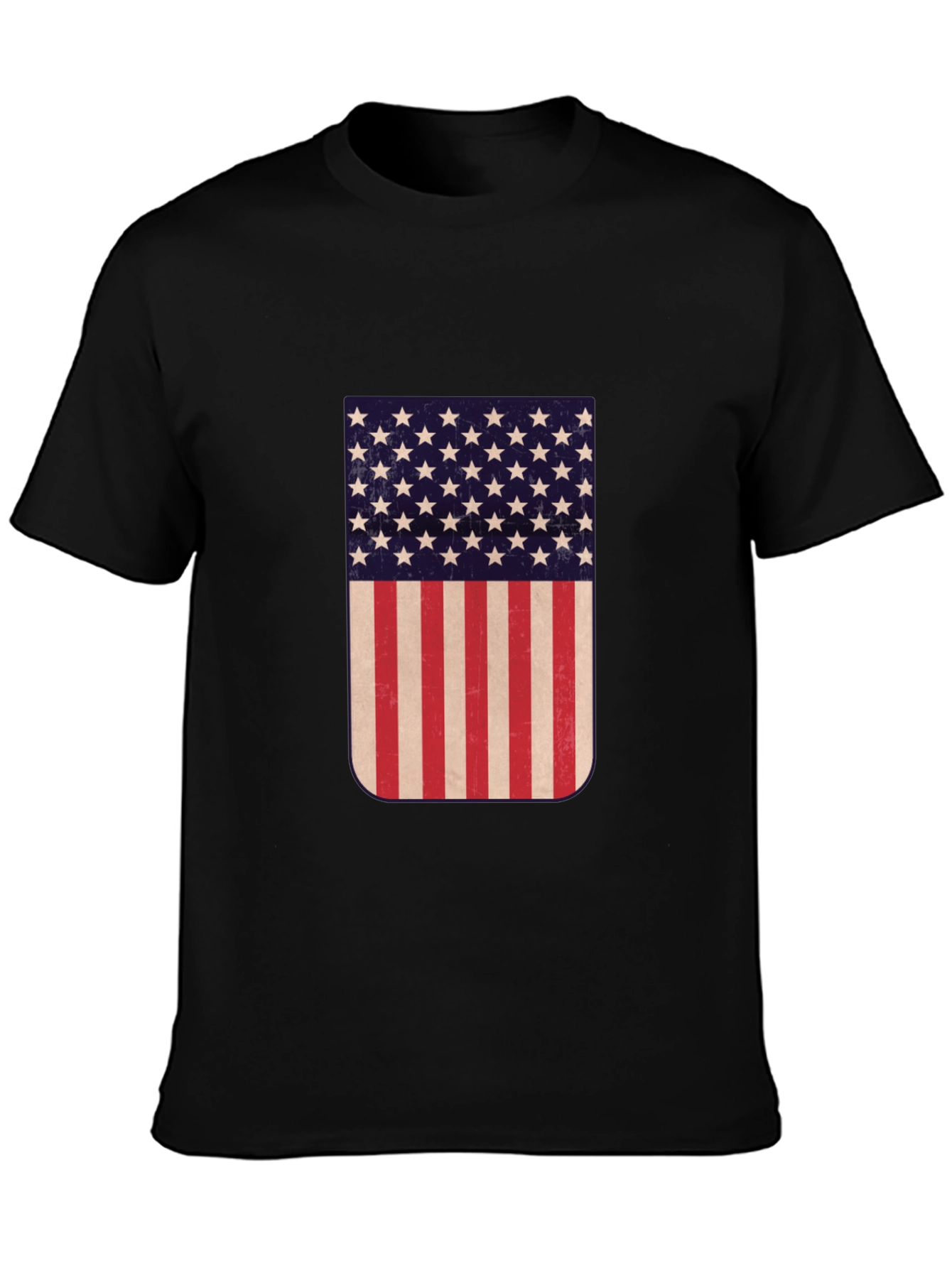 American Flag Graphic T-Shirt