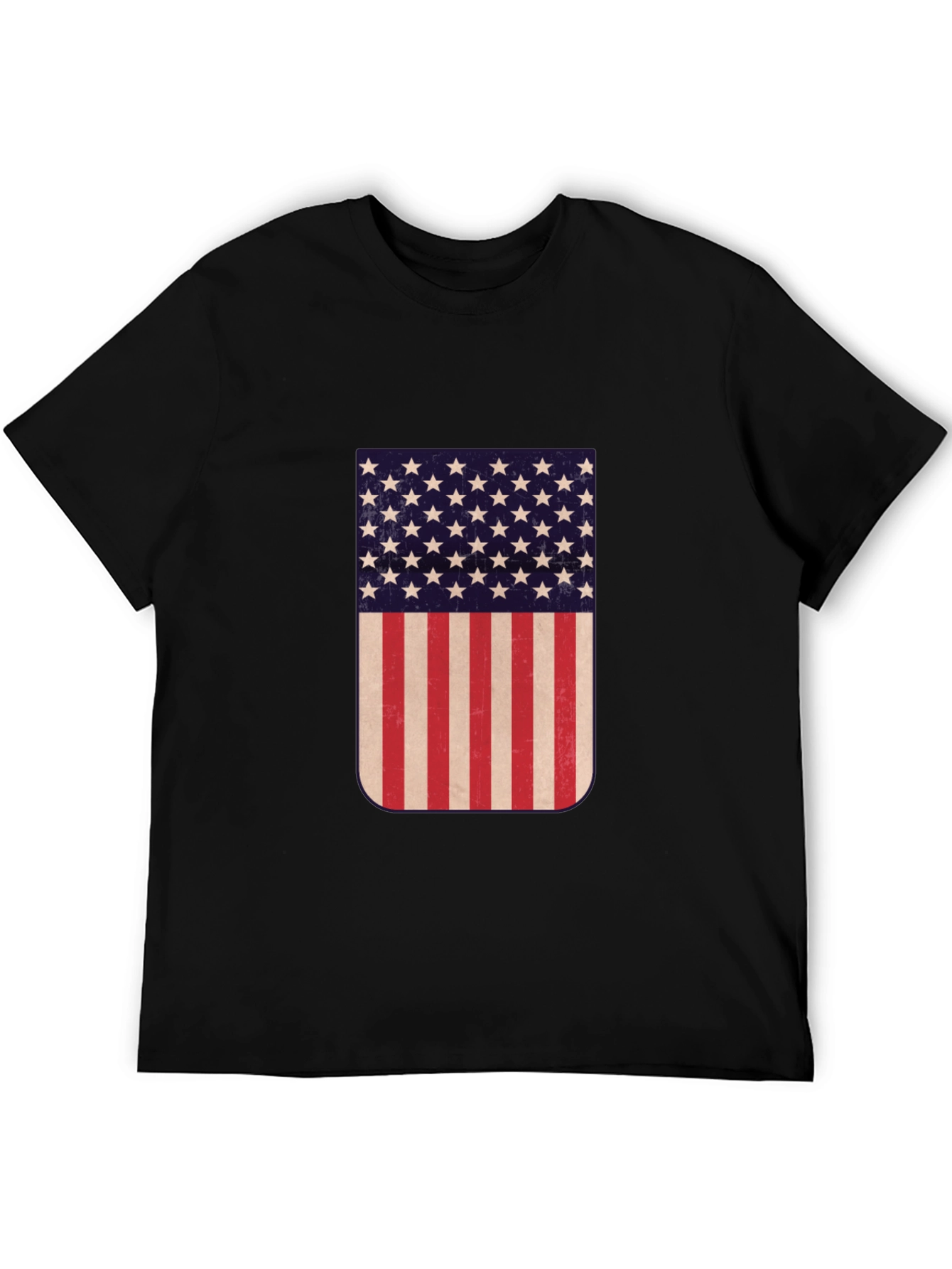 American Flag Graphic T-Shirt