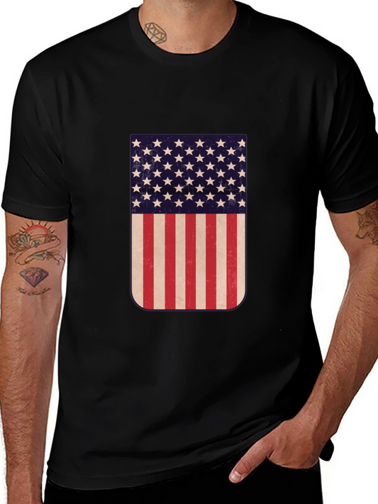 American Flag Graphic T-Shirt