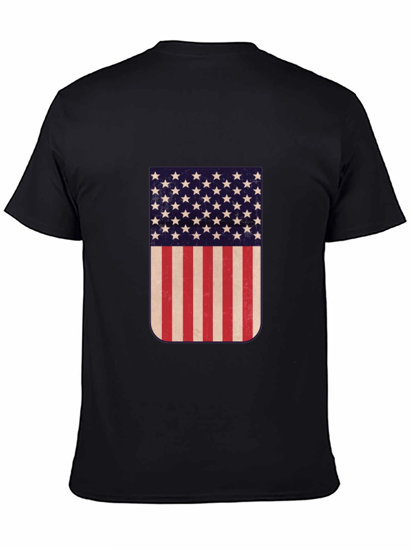 American Flag Graphic T-Shirt