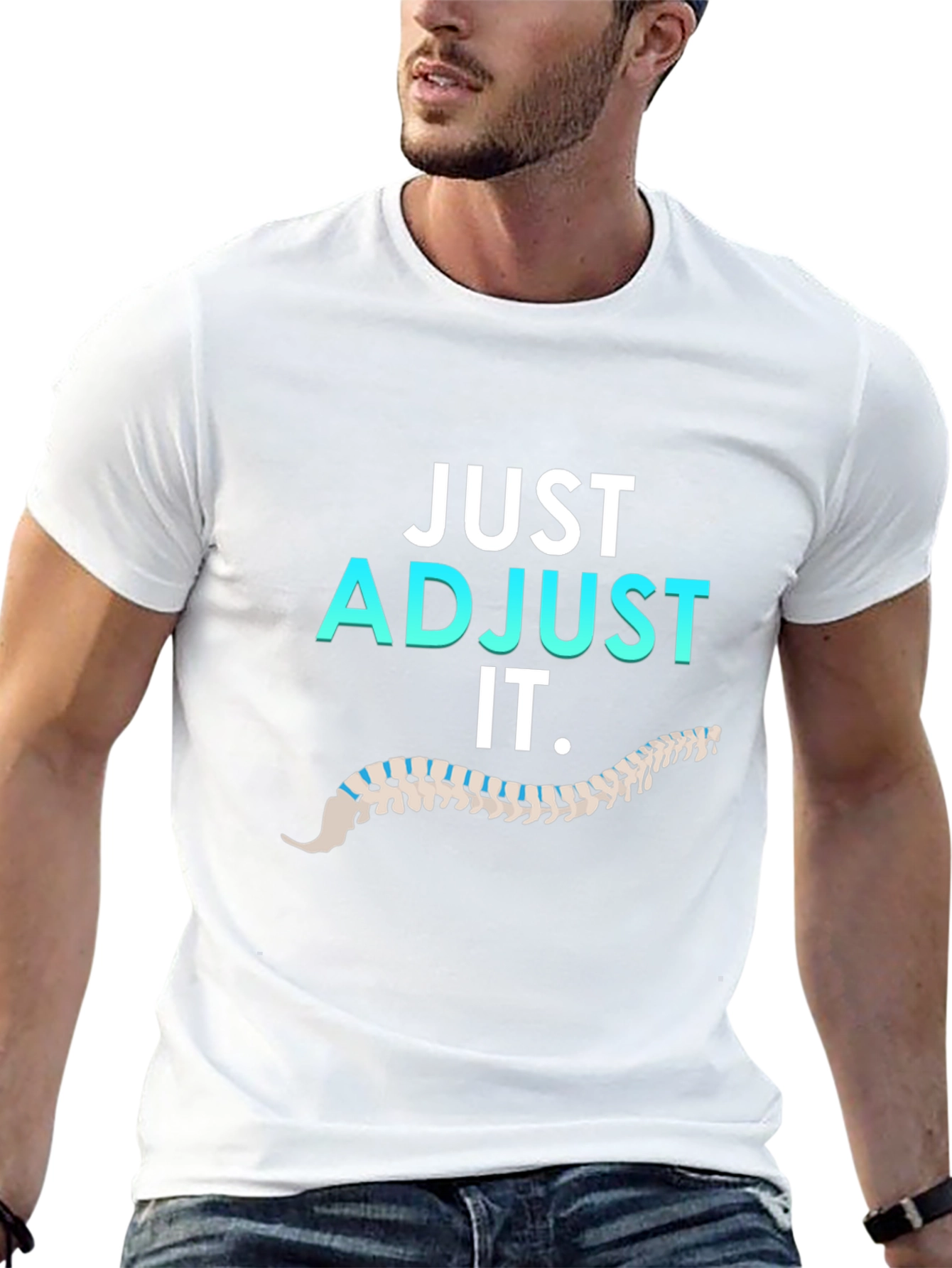 Just Adjust It Spine T-Shirt