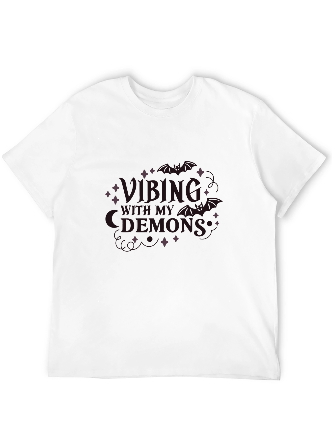 Vibing With Demons Graphic T-Shirt
