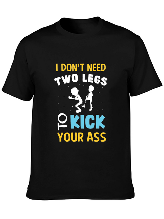 Funny One-Legged Kicking T-Shirt