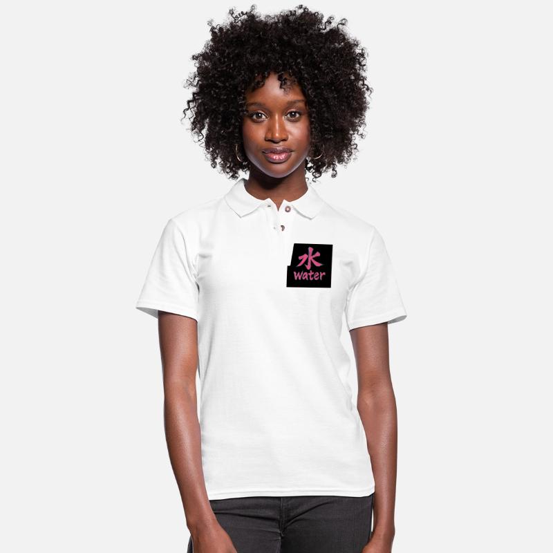 Neon Water Kanji Design