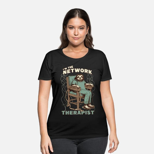 Network Therapist Network Engineer Sloth Funny Net